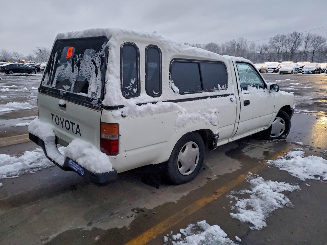 1995 Toyota Pickup 1/2 Ton Short Wheelbase Dx White vin: JT4RN81P5S5205970