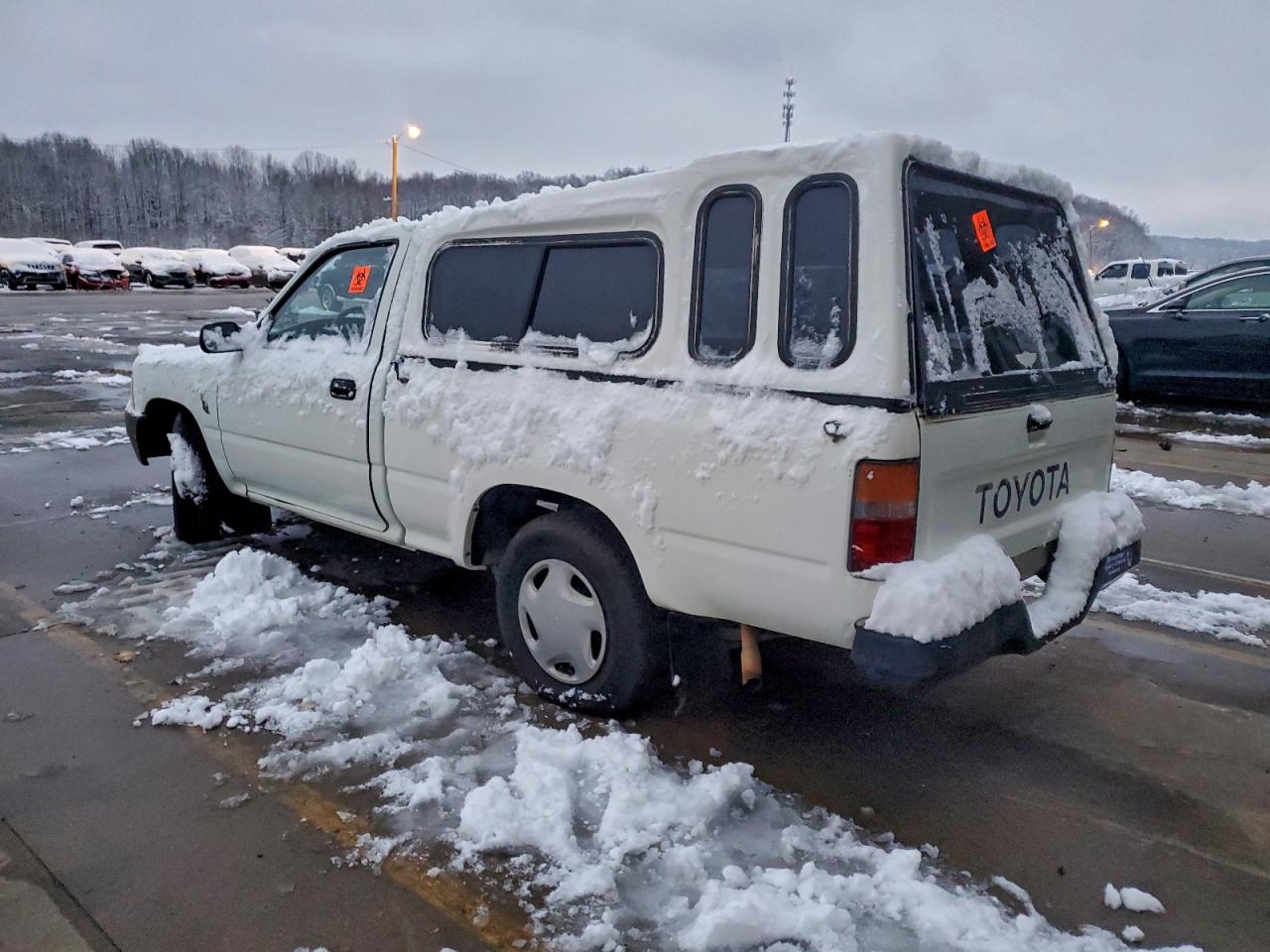 1995 Toyota Pickup 1/2 Ton Short Wheelbase Dx White vin: JT4RN81P5S5205970
