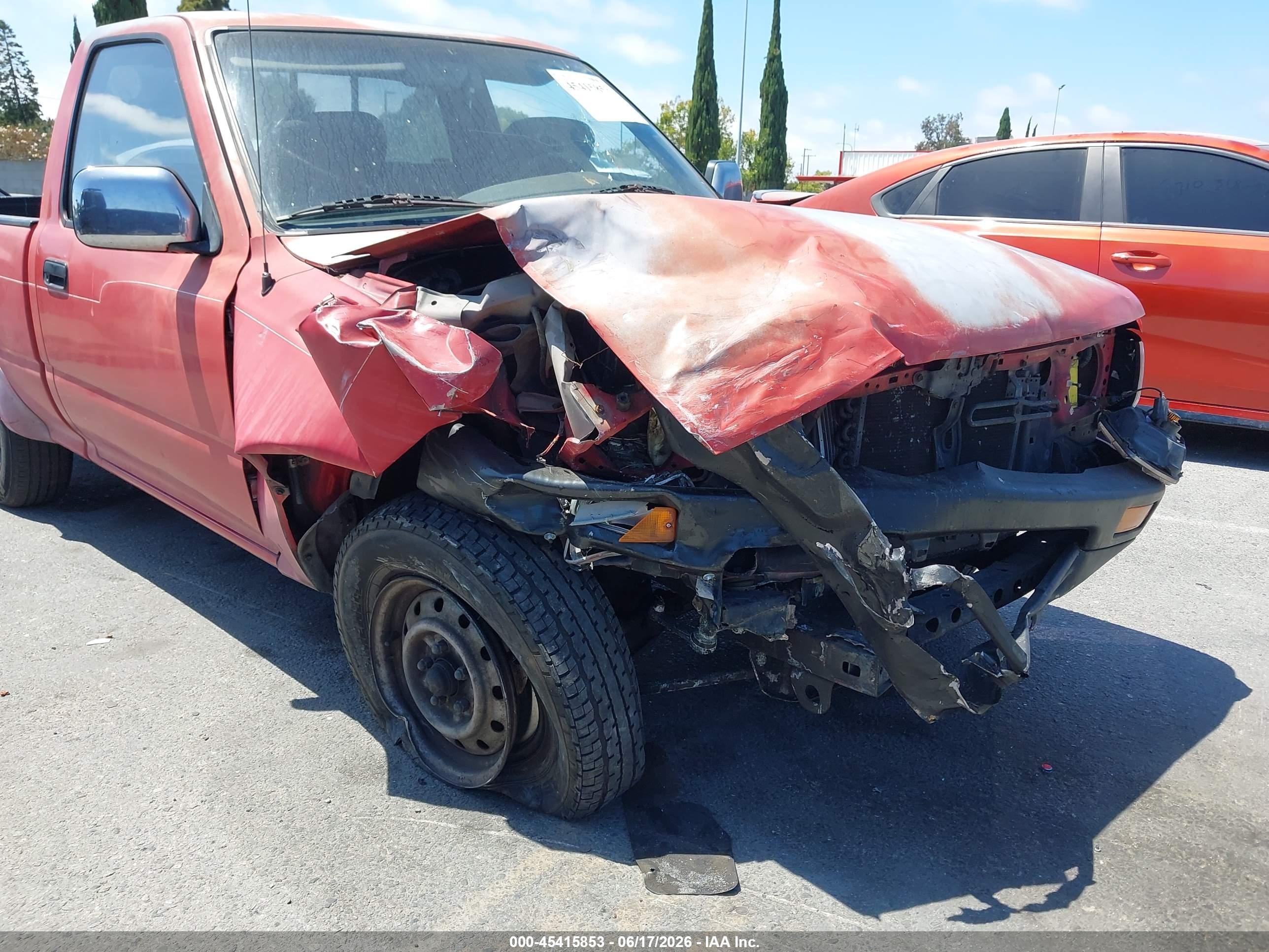1989 Toyota Pickup 1/2 Ton Sht Wheelbase Dlx Красный vin: JT4RN81P8K0021555