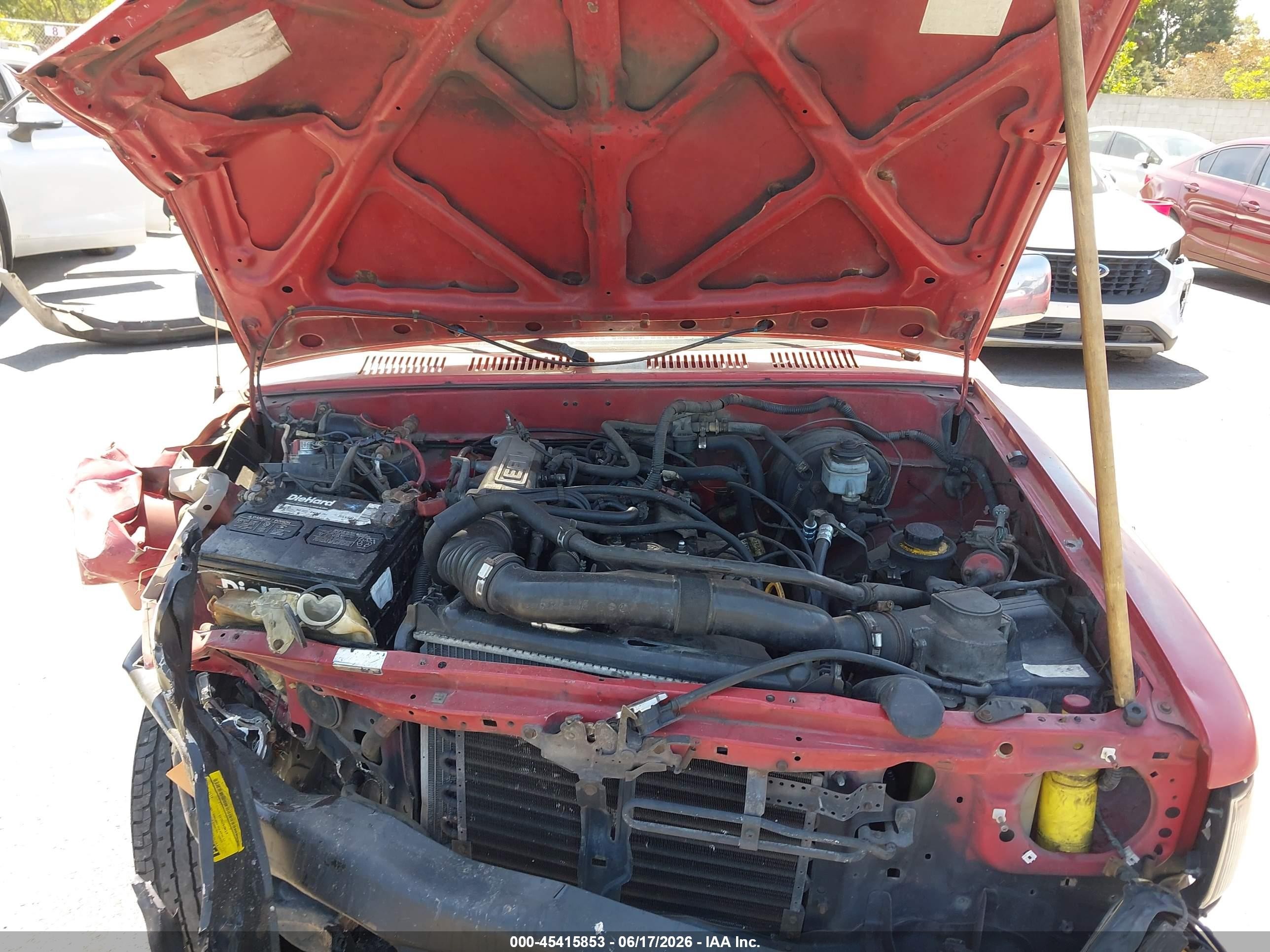 1989 Toyota Pickup 1/2 Ton Sht Wheelbase Dlx Красный vin: JT4RN81P8K0021555