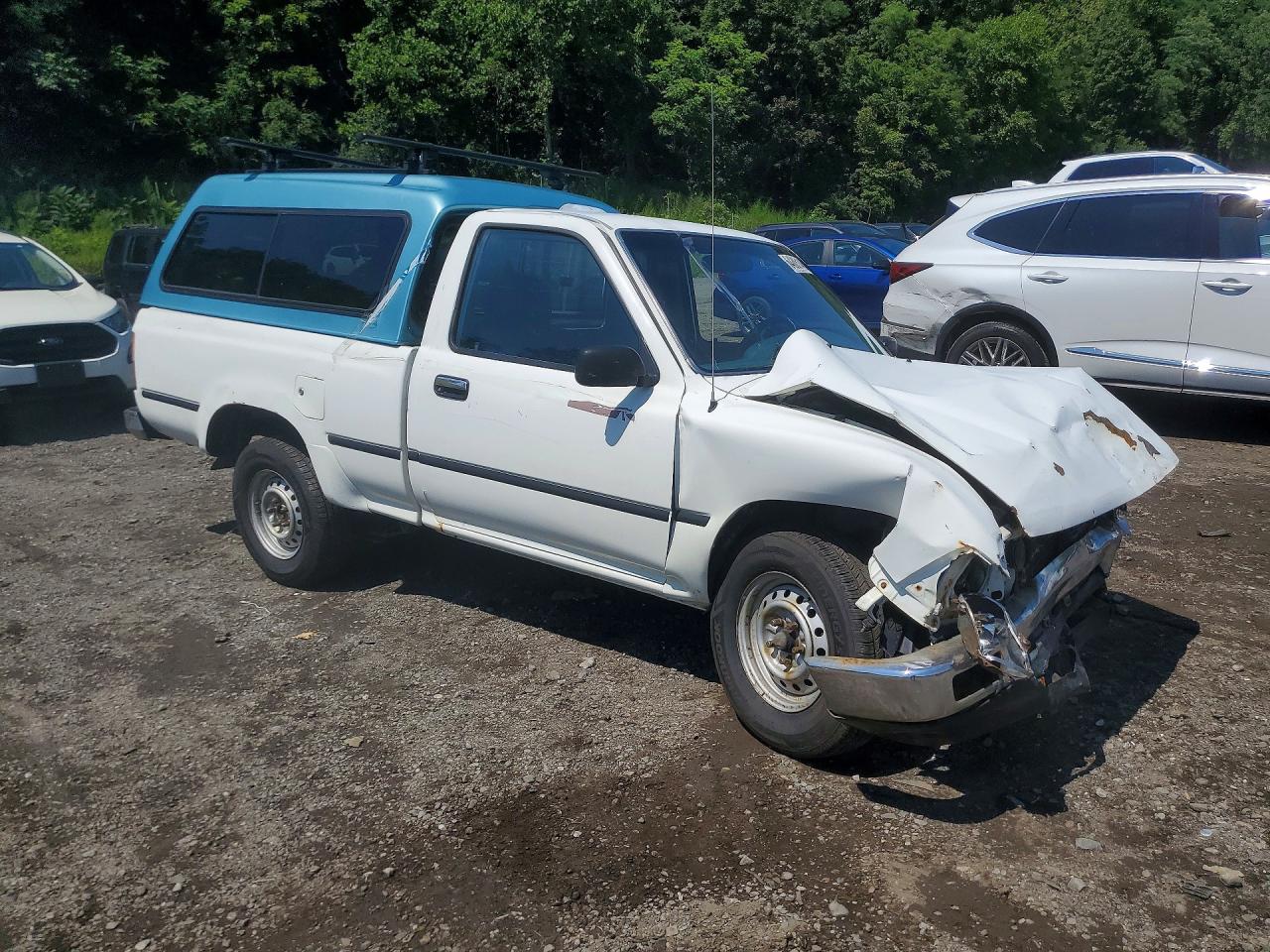 1995 Toyota Pickup Dx White vin: JT4RN81PXS5208864