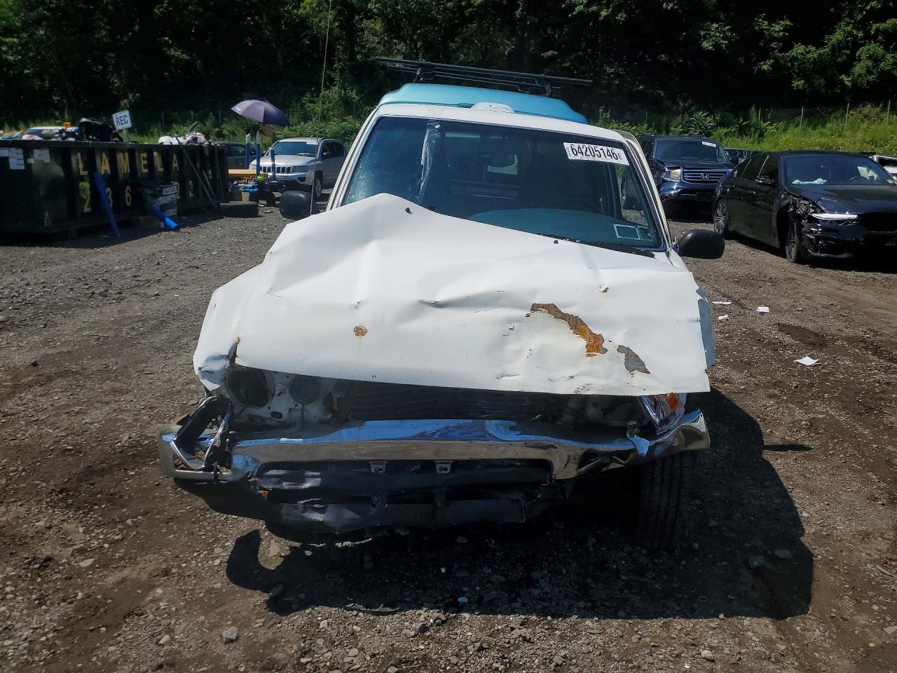 1995 Toyota Pickup Dx White vin: JT4RN81PXS5208864