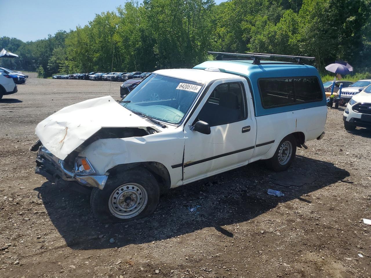 1995 Toyota Pickup Dx White vin: JT4RN81PXS5208864