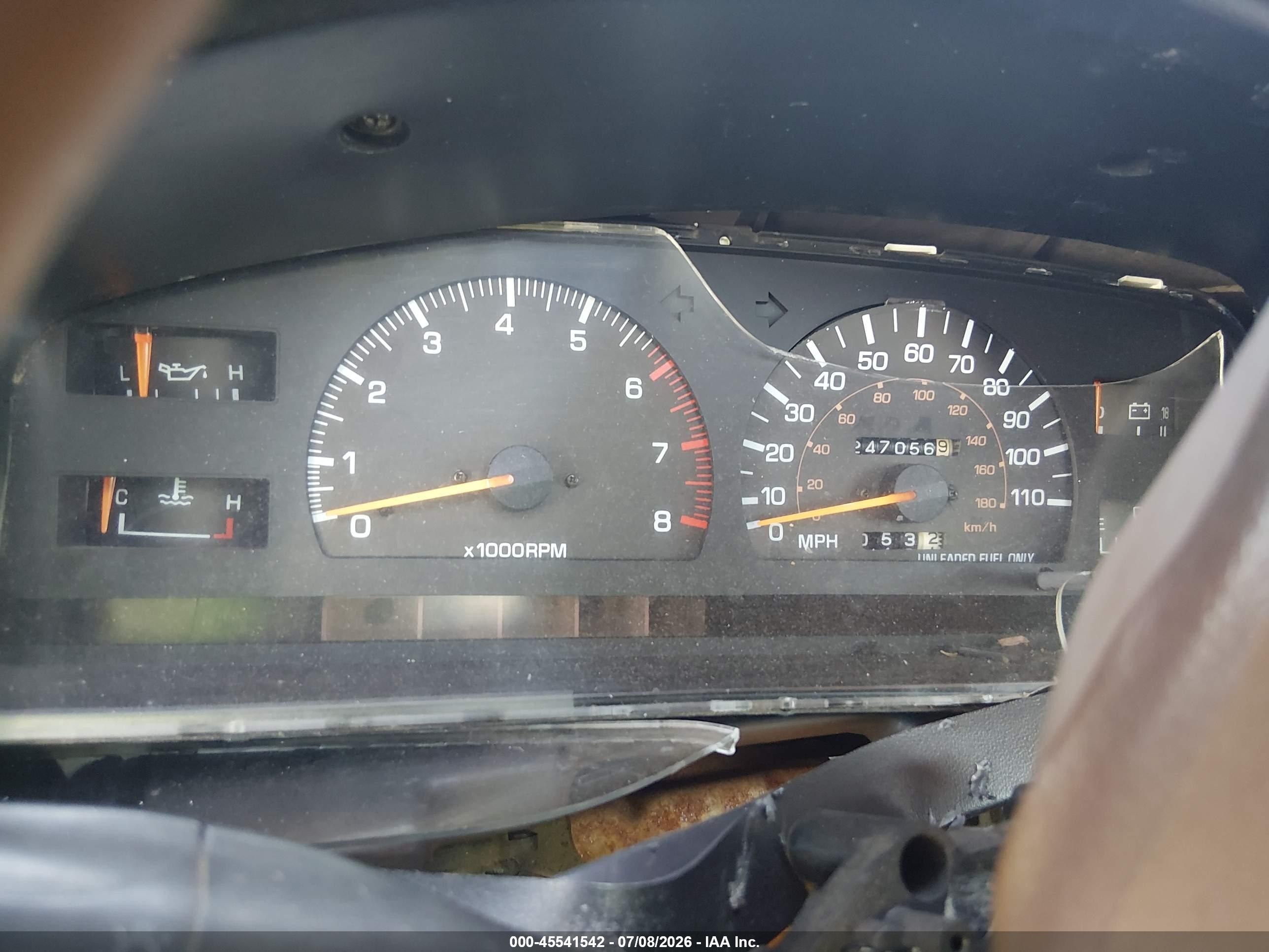1989 Toyota Pickup 1/2 Ton Short Wheelbase Красный vin: JT4RN81R6K5046376