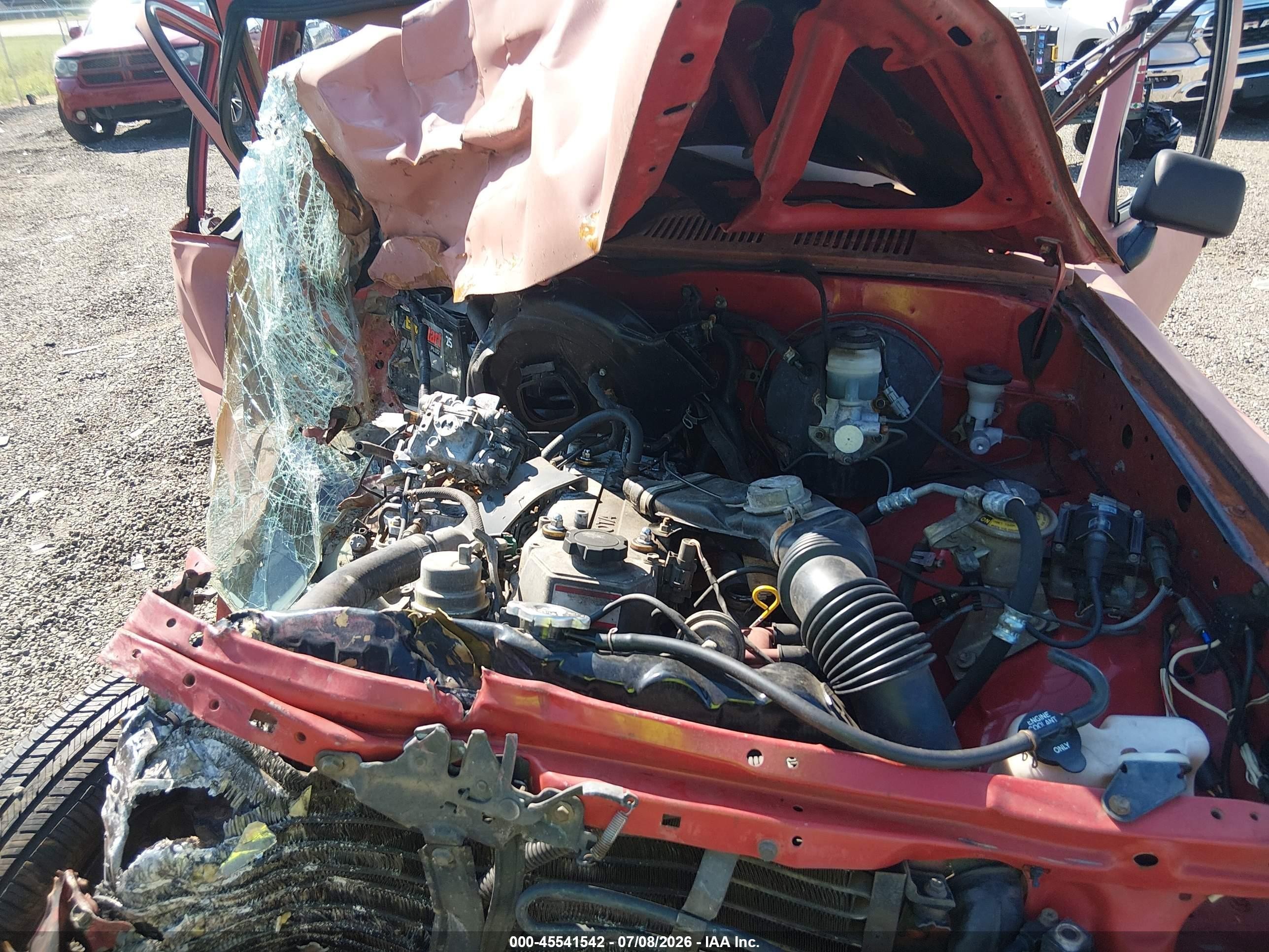 1989 Toyota Pickup 1/2 Ton Short Wheelbase Красный vin: JT4RN81R6K5046376