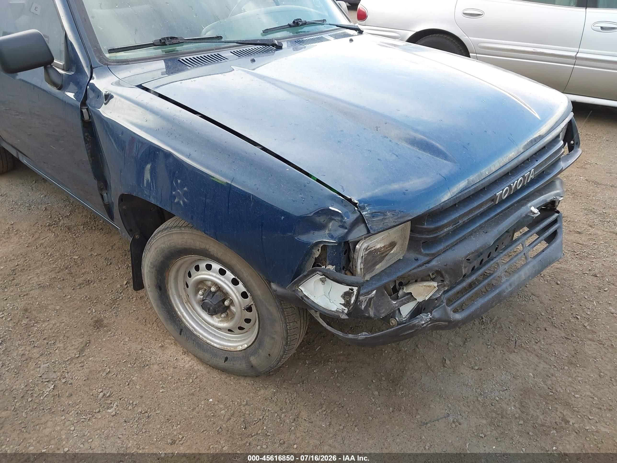 1989 Toyota Pickup 1/2 Ton Short Wheelbase Синий vin: JT4RN81RXK5037762