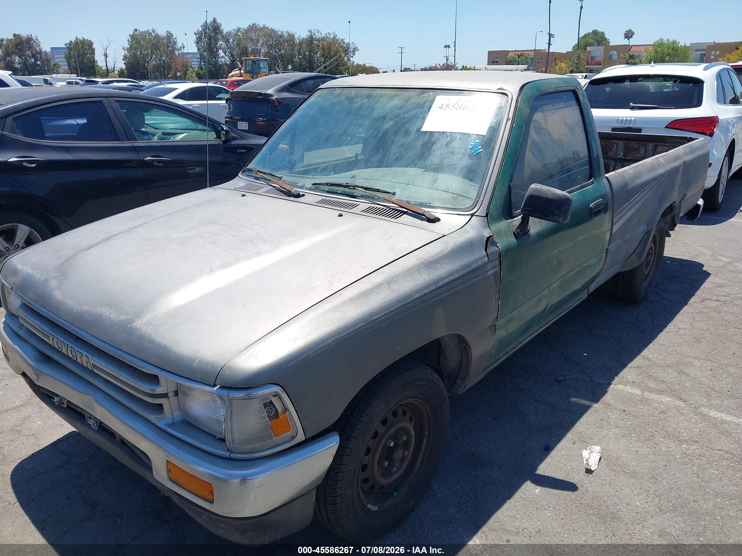 1989 Toyota Pickup 1/2 Ton Lng Wheelbase Dlx Gray vin: JT4RN82P0K0000018