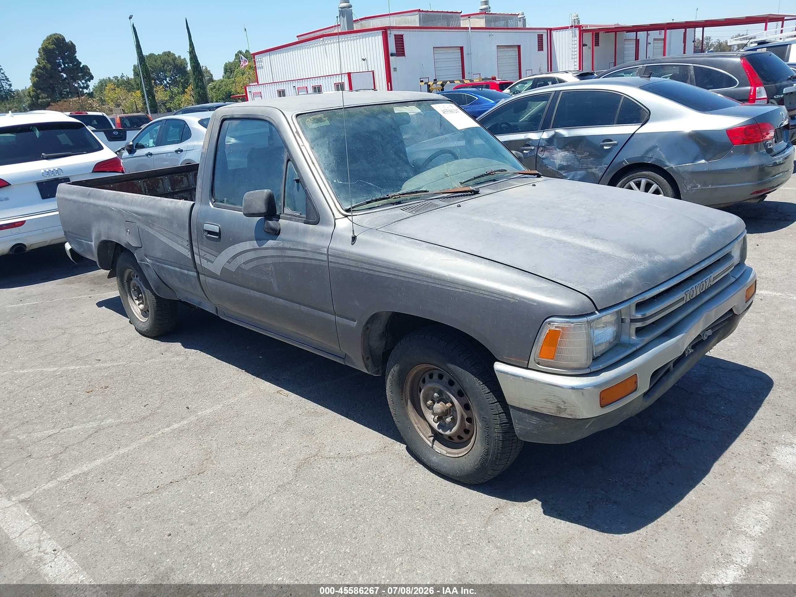 1989 Toyota Pickup 1/2 Ton Lng Wheelbase Dlx Gray vin: JT4RN82P0K0000018