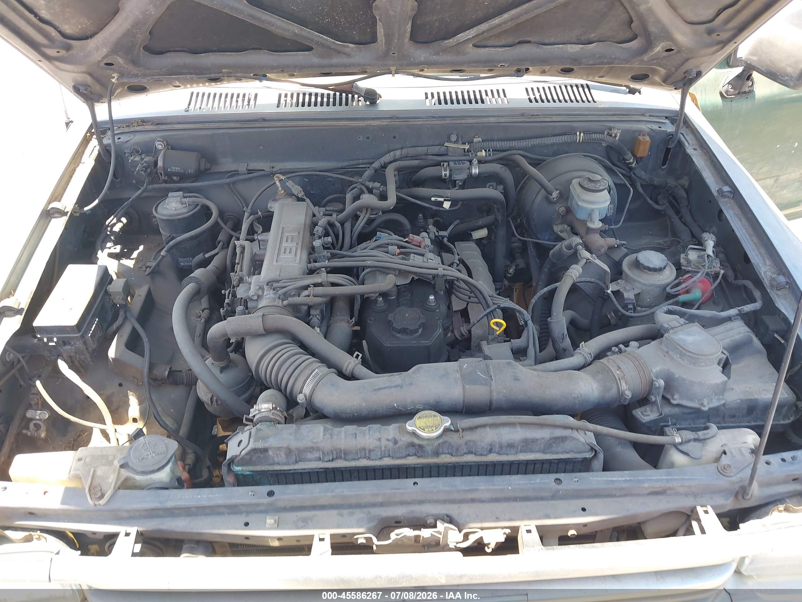1989 Toyota Pickup 1/2 Ton Lng Wheelbase Dlx Gray vin: JT4RN82P0K0000018