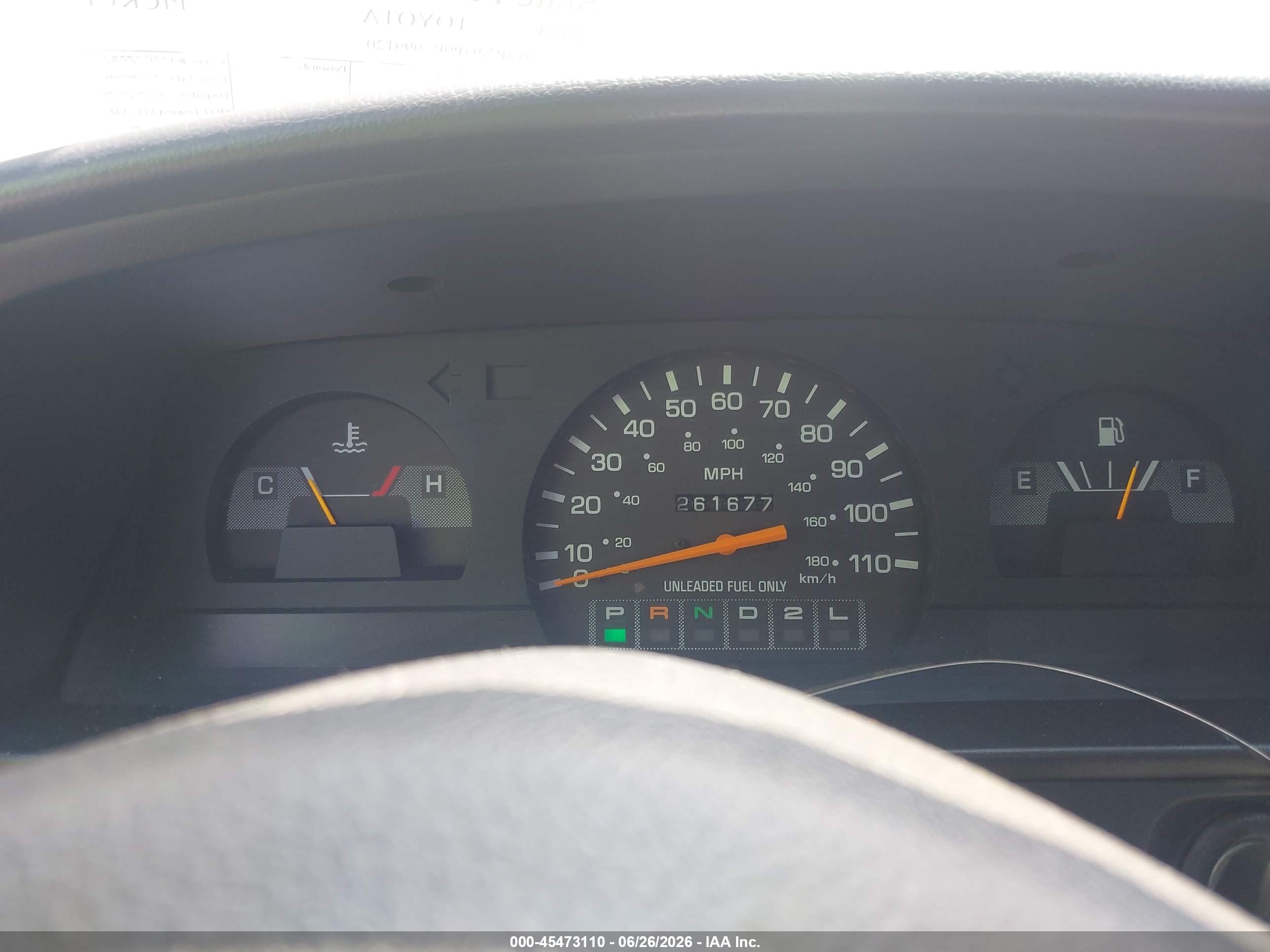 1994 Toyota Pickup 1/2 Ton Ex Lng Whlbase/dx Red vin: JT4RN93P0R5099120
