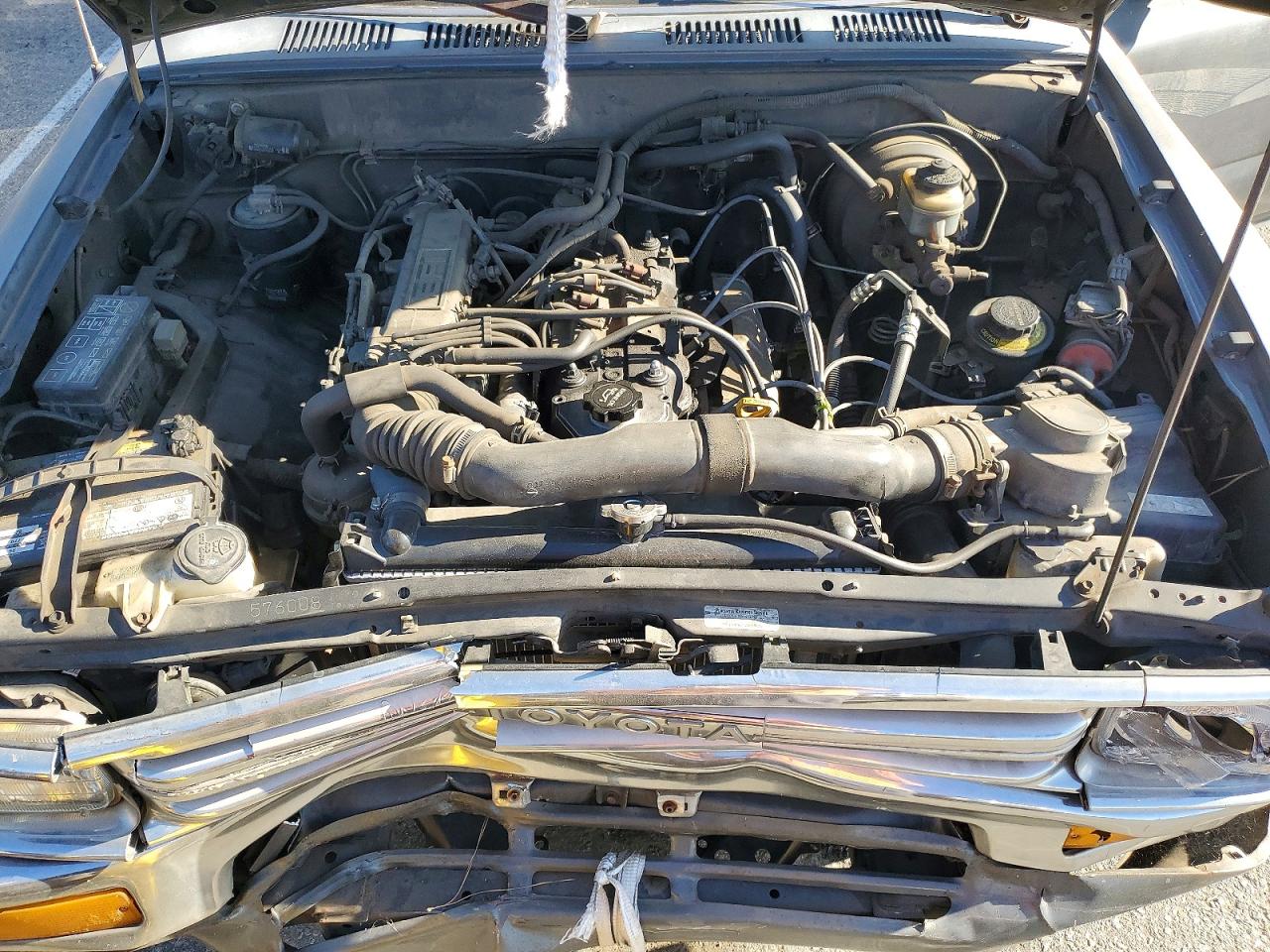 1991 Toyota Pickup 1/2 Ton Extra Long Wheelbase Dlx Gray vin: JT4RN93P1M5038691