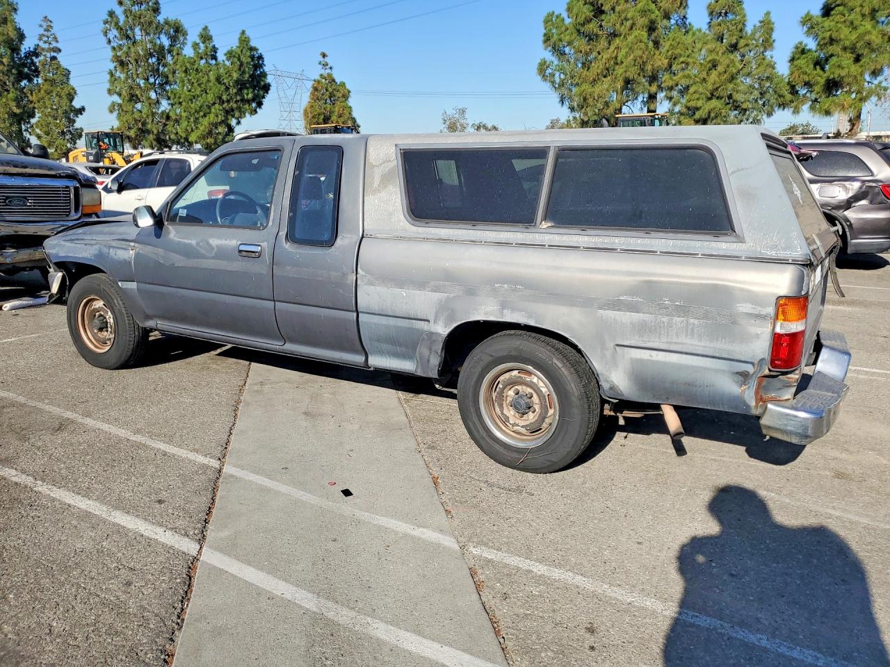 1991 Toyota Pickup 1/2 Ton Extra Long Wheelbase Dlx Gray vin: JT4RN93P1M5038691