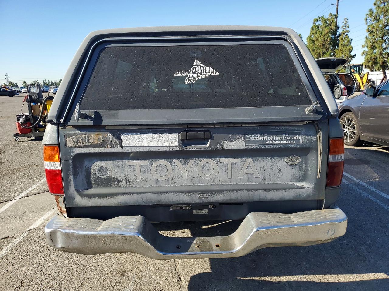 1991 Toyota Pickup 1/2 Ton Extra Long Wheelbase Dlx Gray vin: JT4RN93P1M5038691