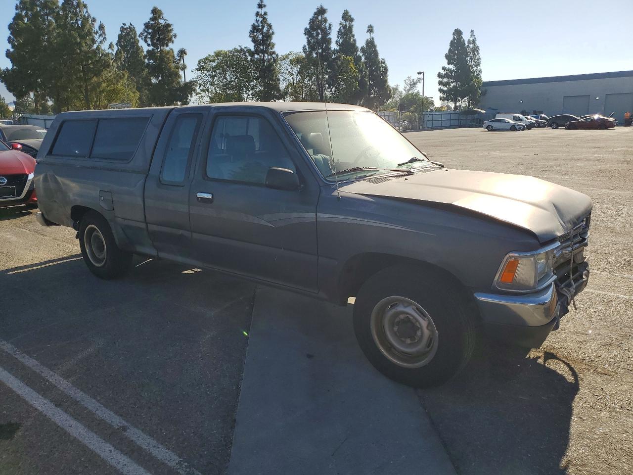 1991 Toyota Pickup 1/2 Ton Extra Long Wheelbase Dlx Gray vin: JT4RN93P1M5038691