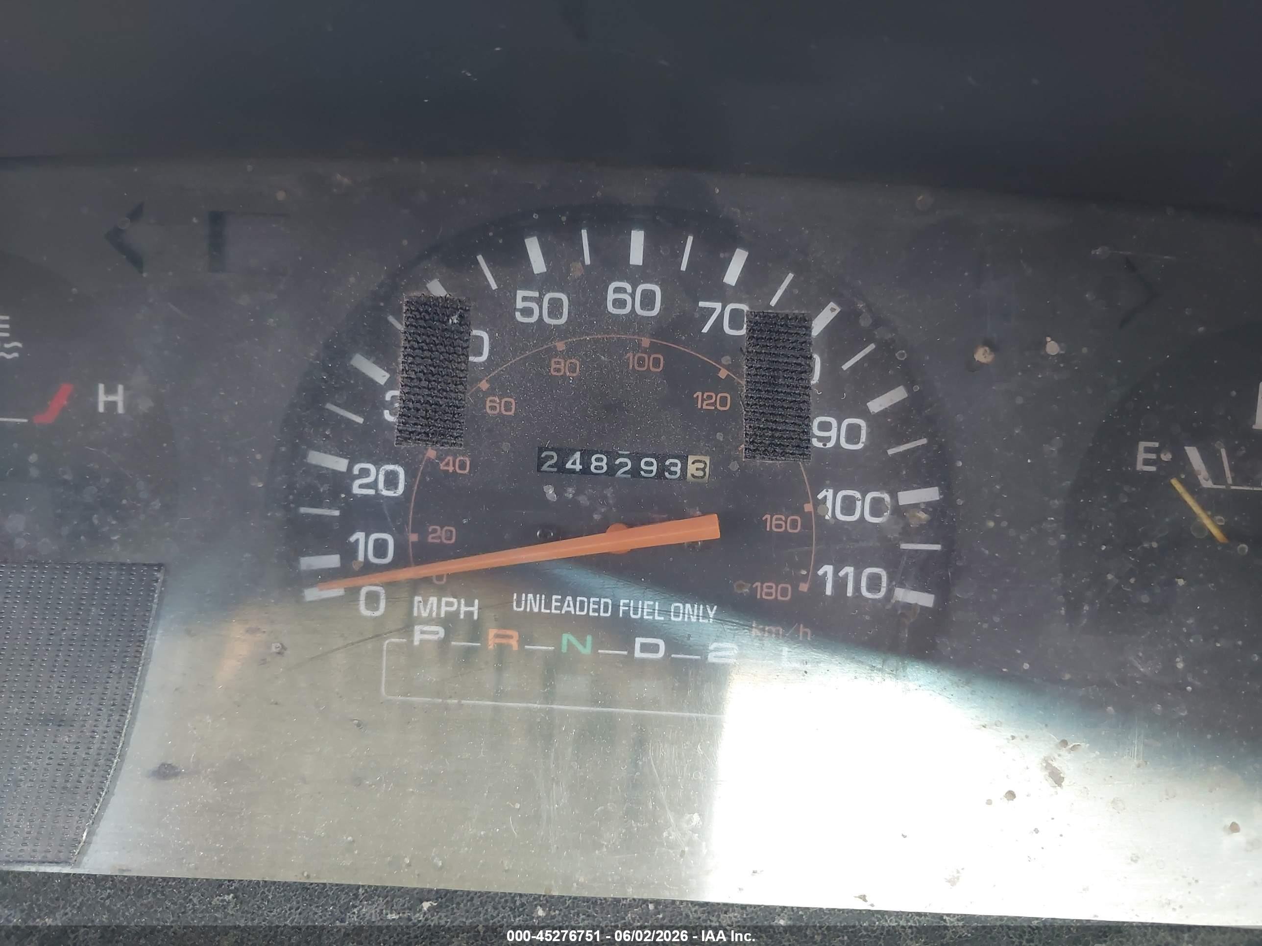 1991 Toyota Pickup 1/2 Ton Ex Lng Whlbse Dlx Red vin: JT4RN93P1M5041462