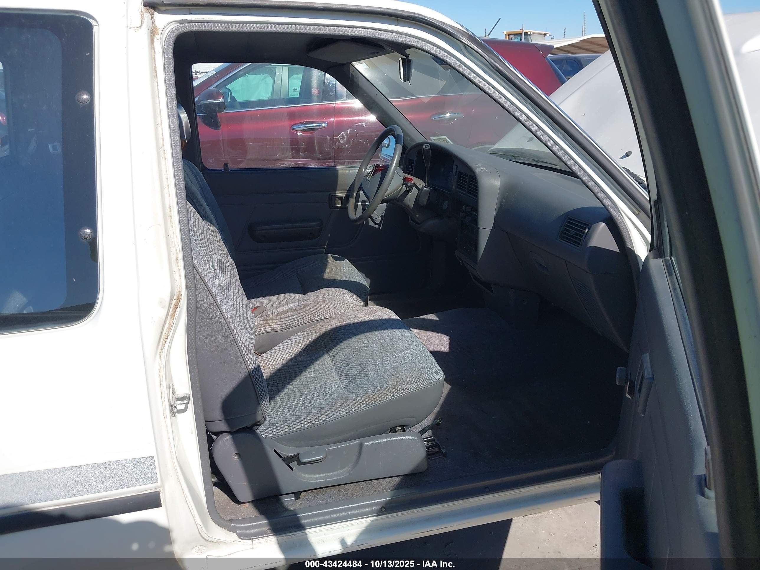1995 Toyota Pickup 1/2 Ton Ex Lng Whlbase/dx White vin: JT4RN93P1S5114438