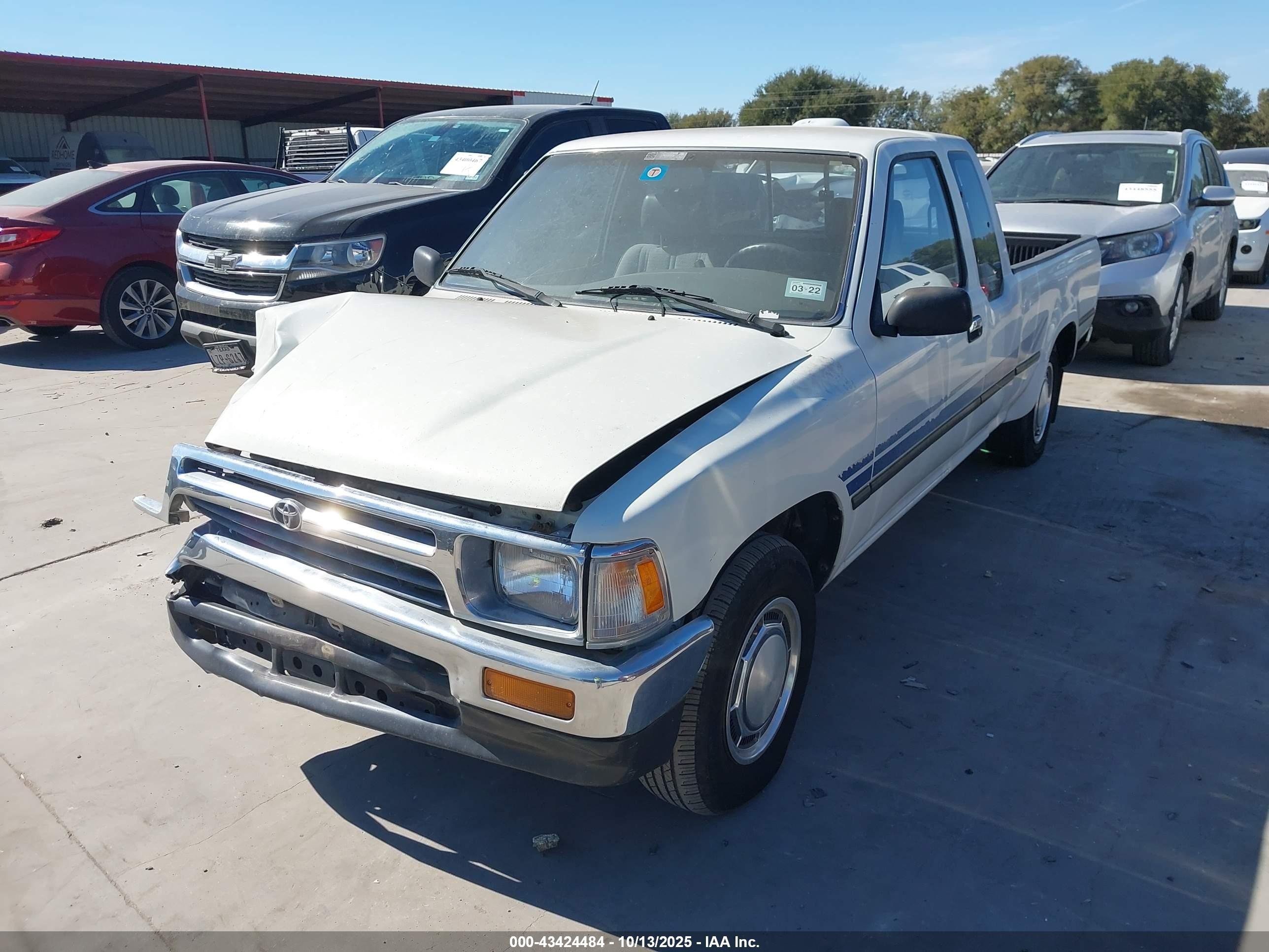 1995 Toyota Pickup 1/2 Ton Ex Lng Whlbase/dx White vin: JT4RN93P1S5114438