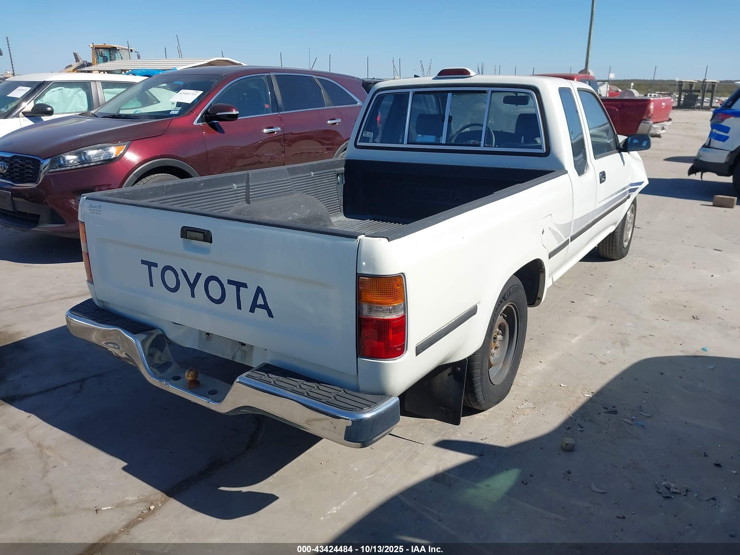 1995 Toyota Pickup 1/2 Ton Ex Lng Whlbase/dx White vin: JT4RN93P1S5114438