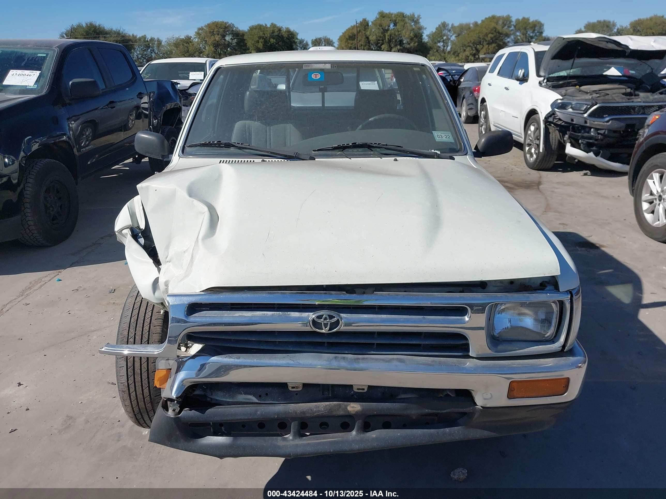 1995 Toyota Pickup 1/2 Ton Ex Lng Whlbase/dx White vin: JT4RN93P1S5114438