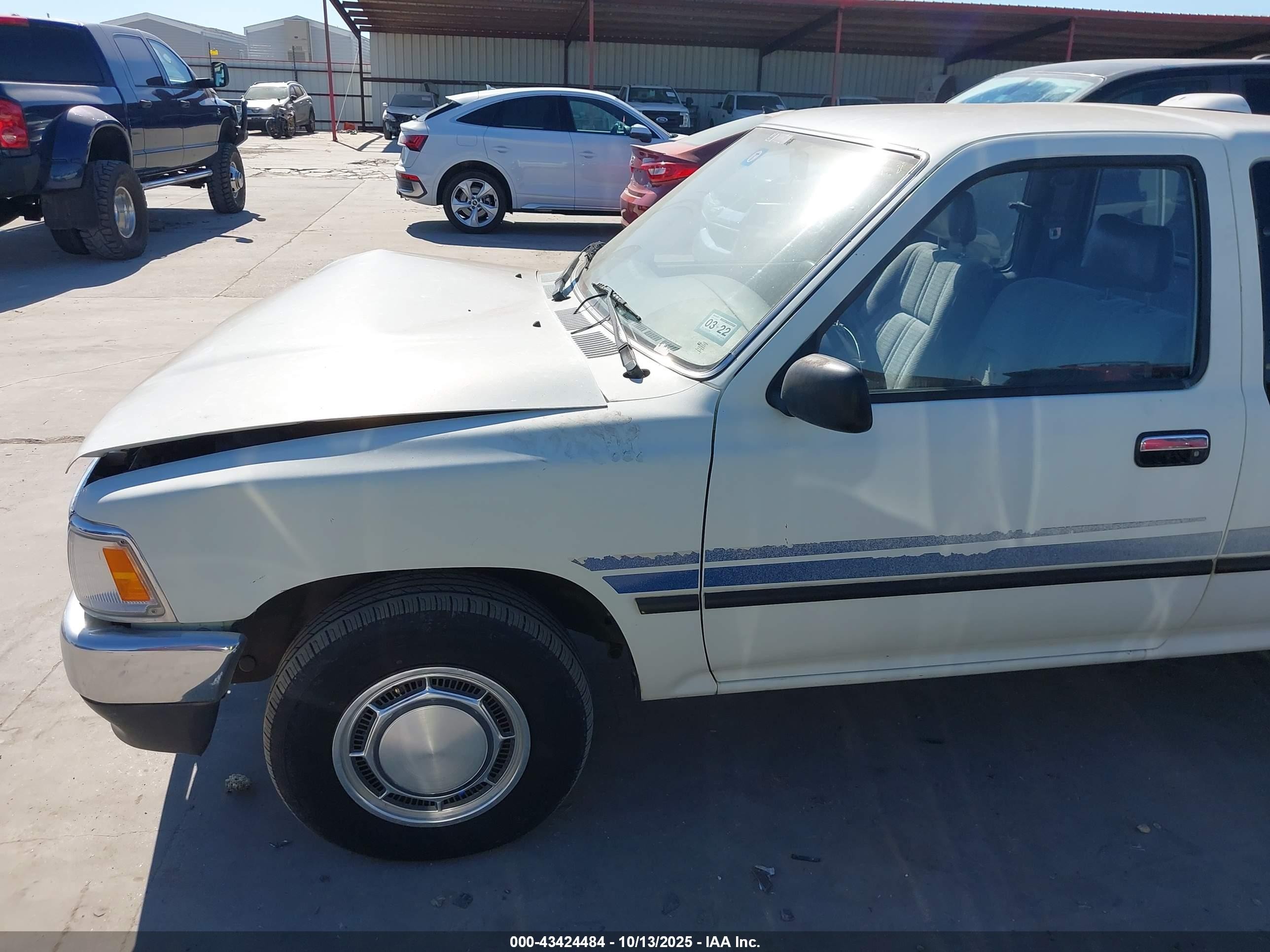 1995 Toyota Pickup 1/2 Ton Ex Lng Whlbase/dx White vin: JT4RN93P1S5114438