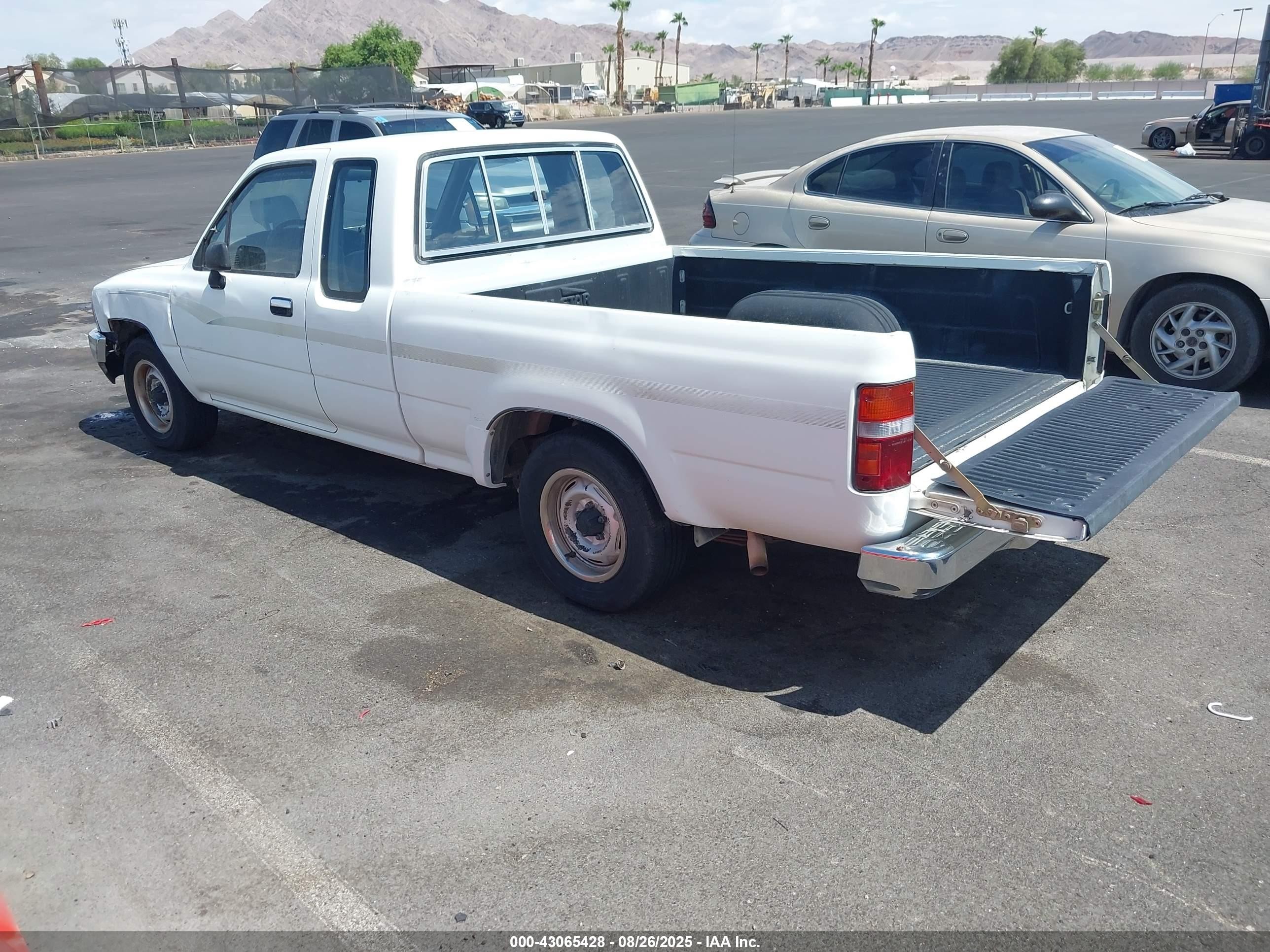 1991 Toyota Pickup 1/2 Ton Ex Lng Whlbse Dlx White vin: JT4RN93P2M5027263