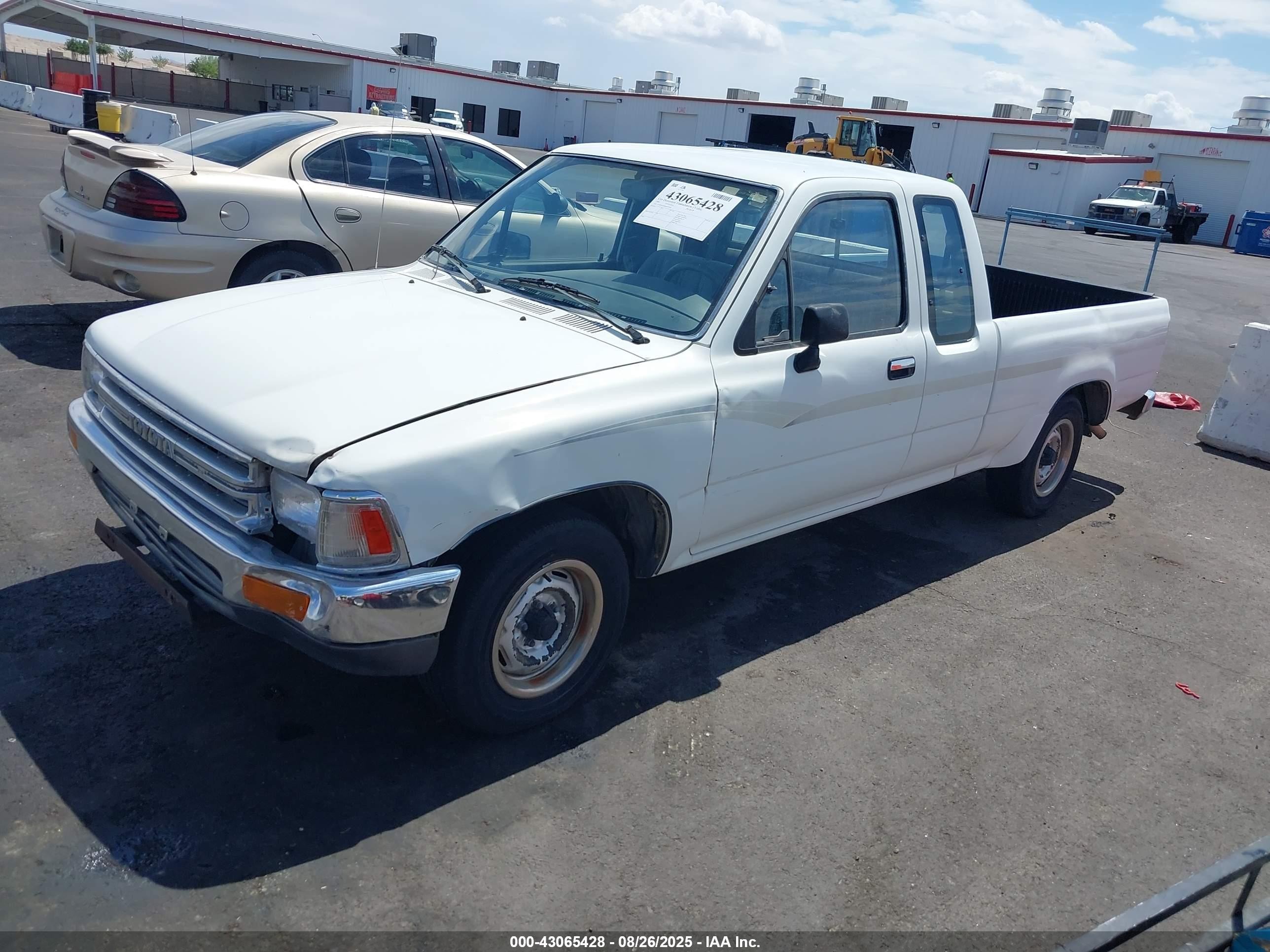 1991 Toyota Pickup 1/2 Ton Ex Lng Whlbse Dlx White vin: JT4RN93P2M5027263