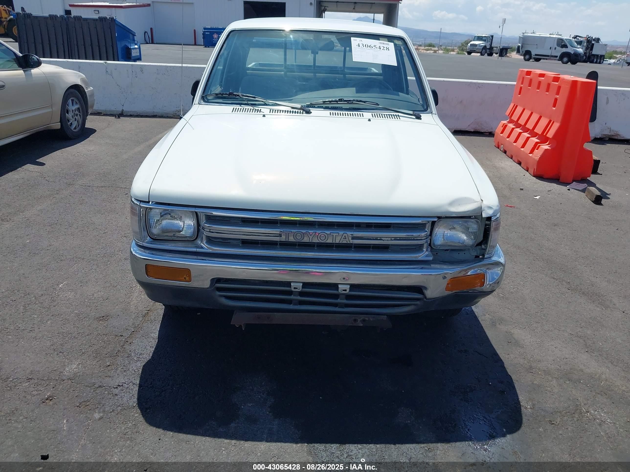 1991 Toyota Pickup 1/2 Ton Ex Lng Whlbse Dlx White vin: JT4RN93P2M5027263