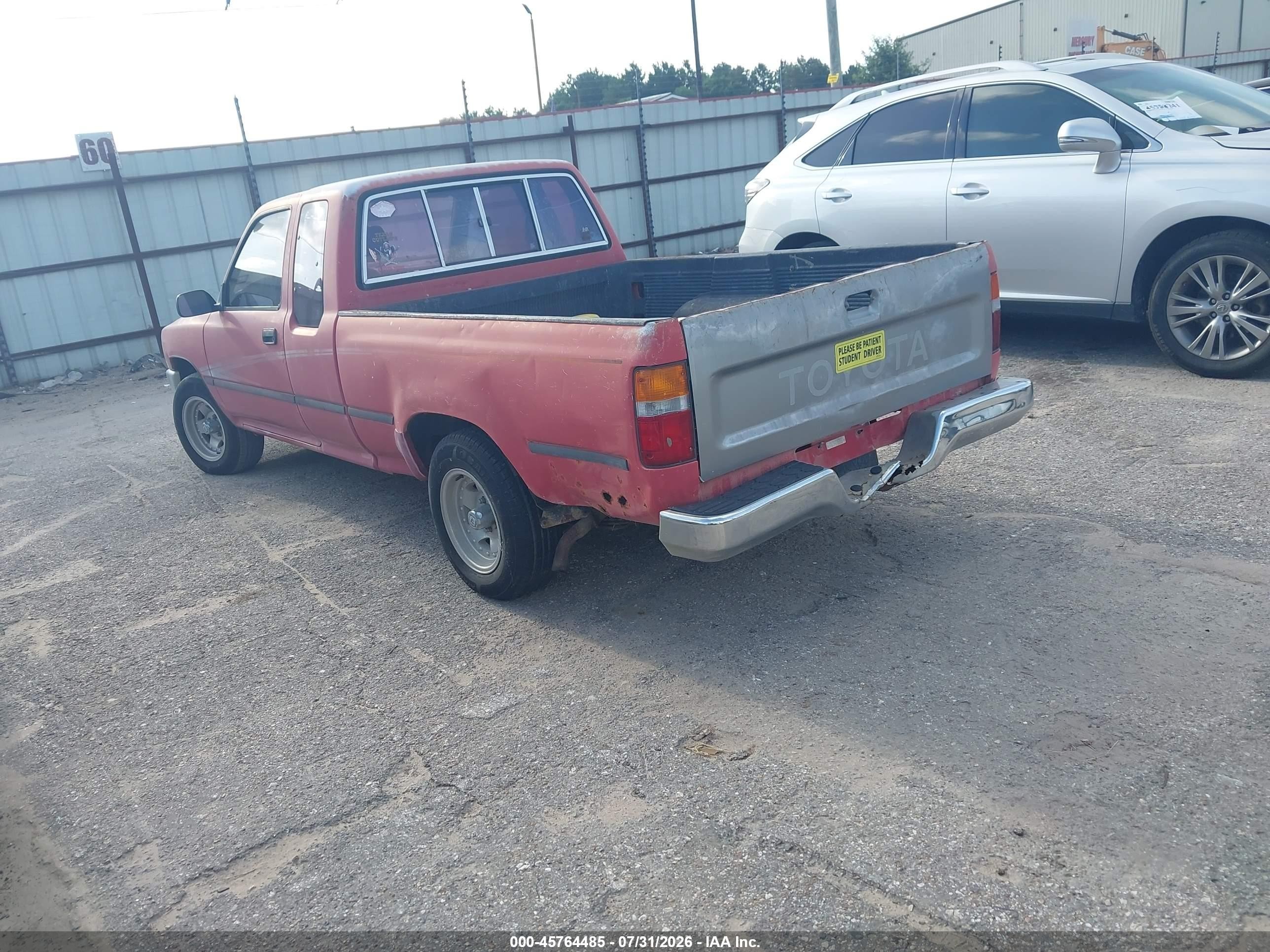 1992 Toyota Pickup 1/2 Ton Ex Lng Whlbse Dlx Красный vin: JT4RN93P2N5058398