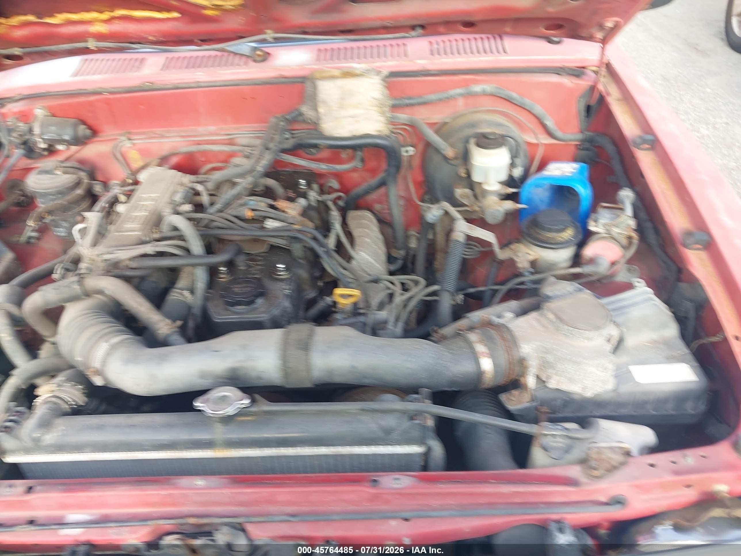 1992 Toyota Pickup 1/2 Ton Ex Lng Whlbse Dlx Красный vin: JT4RN93P2N5058398