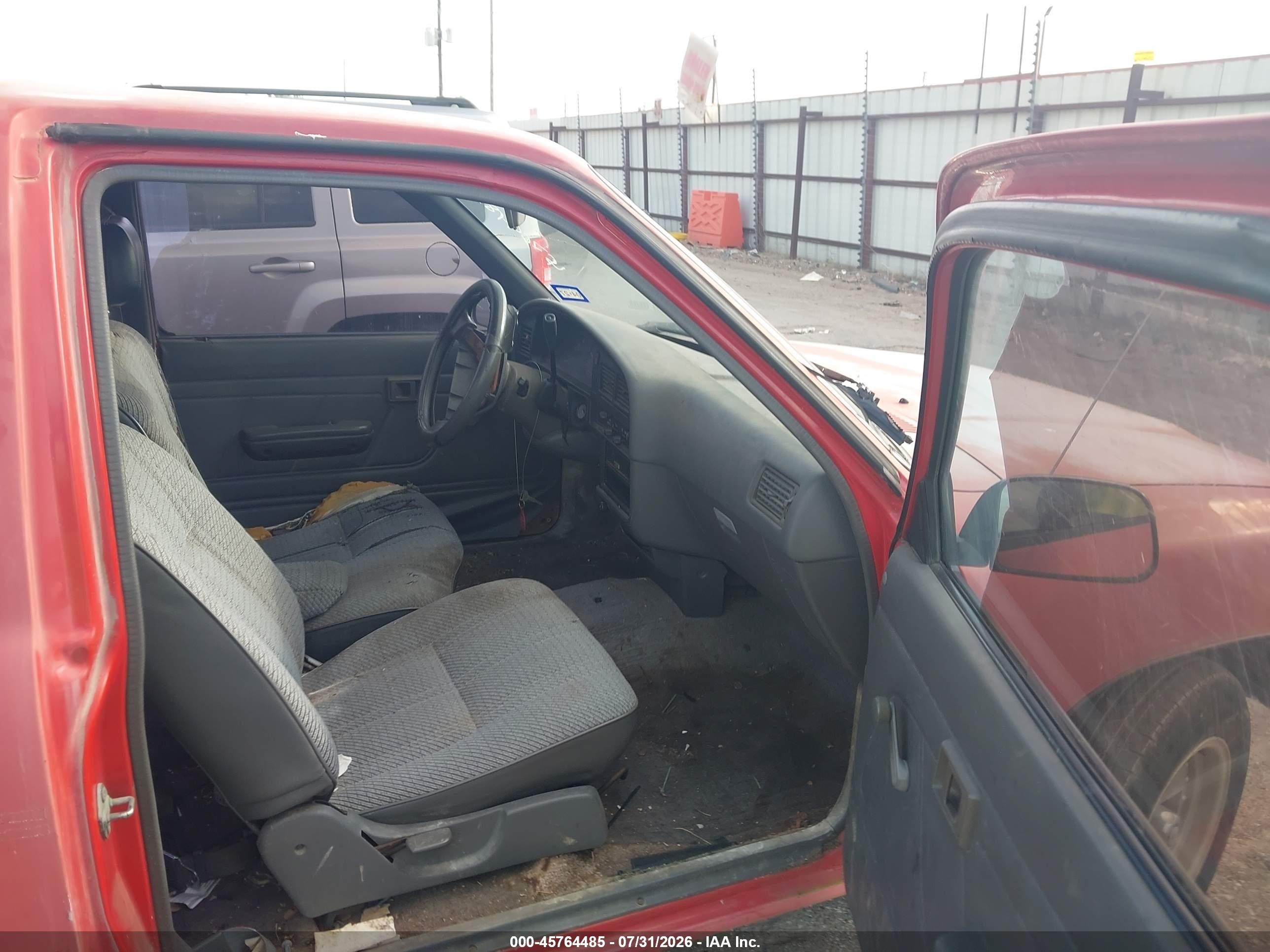 1992 Toyota Pickup 1/2 Ton Ex Lng Whlbse Dlx Красный vin: JT4RN93P2N5058398