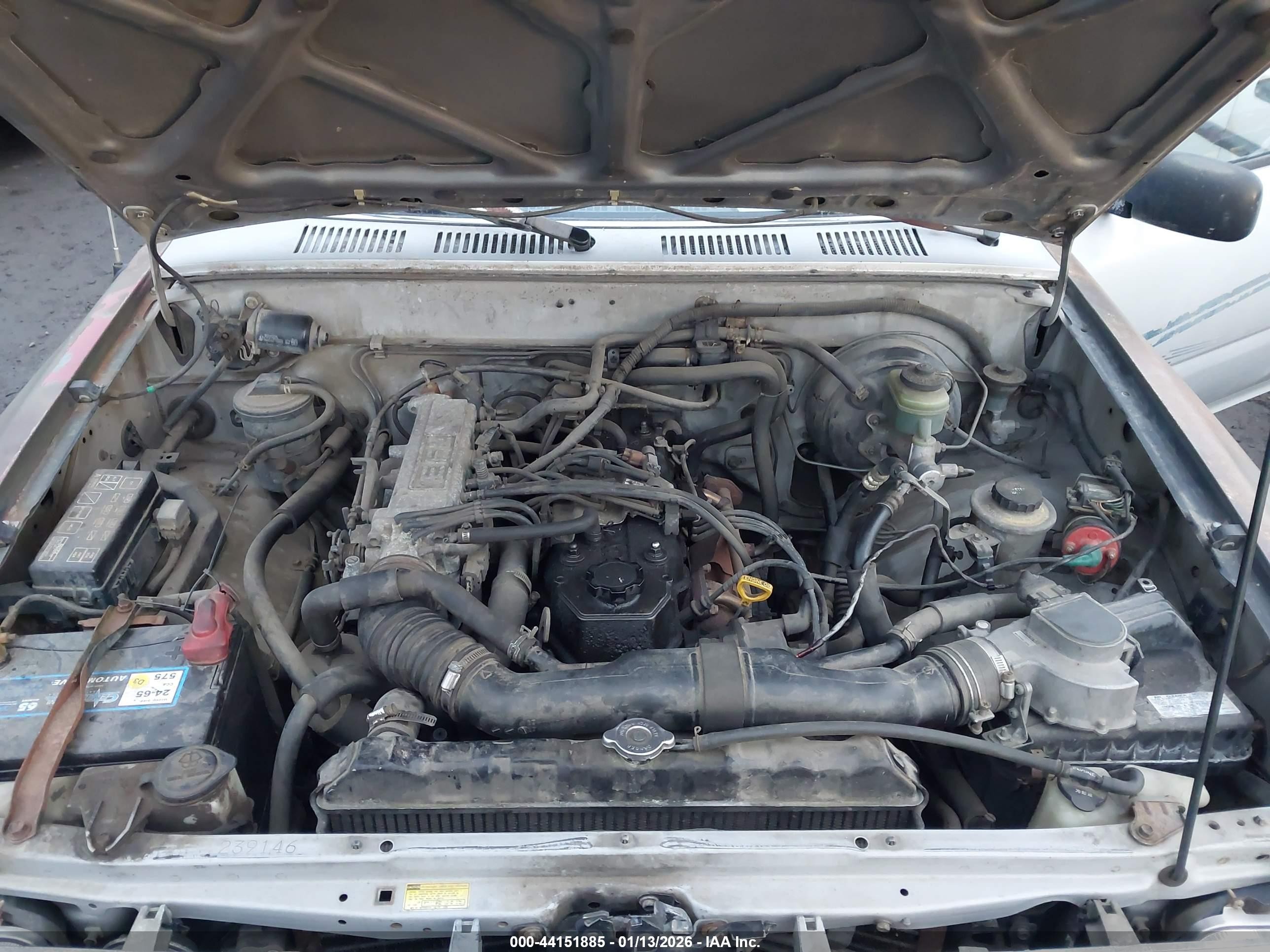 1992 Toyota Pickup 1/2 Ton Ex Lng Whlbse Dlx Gray vin: JT4RN93P2N5065660
