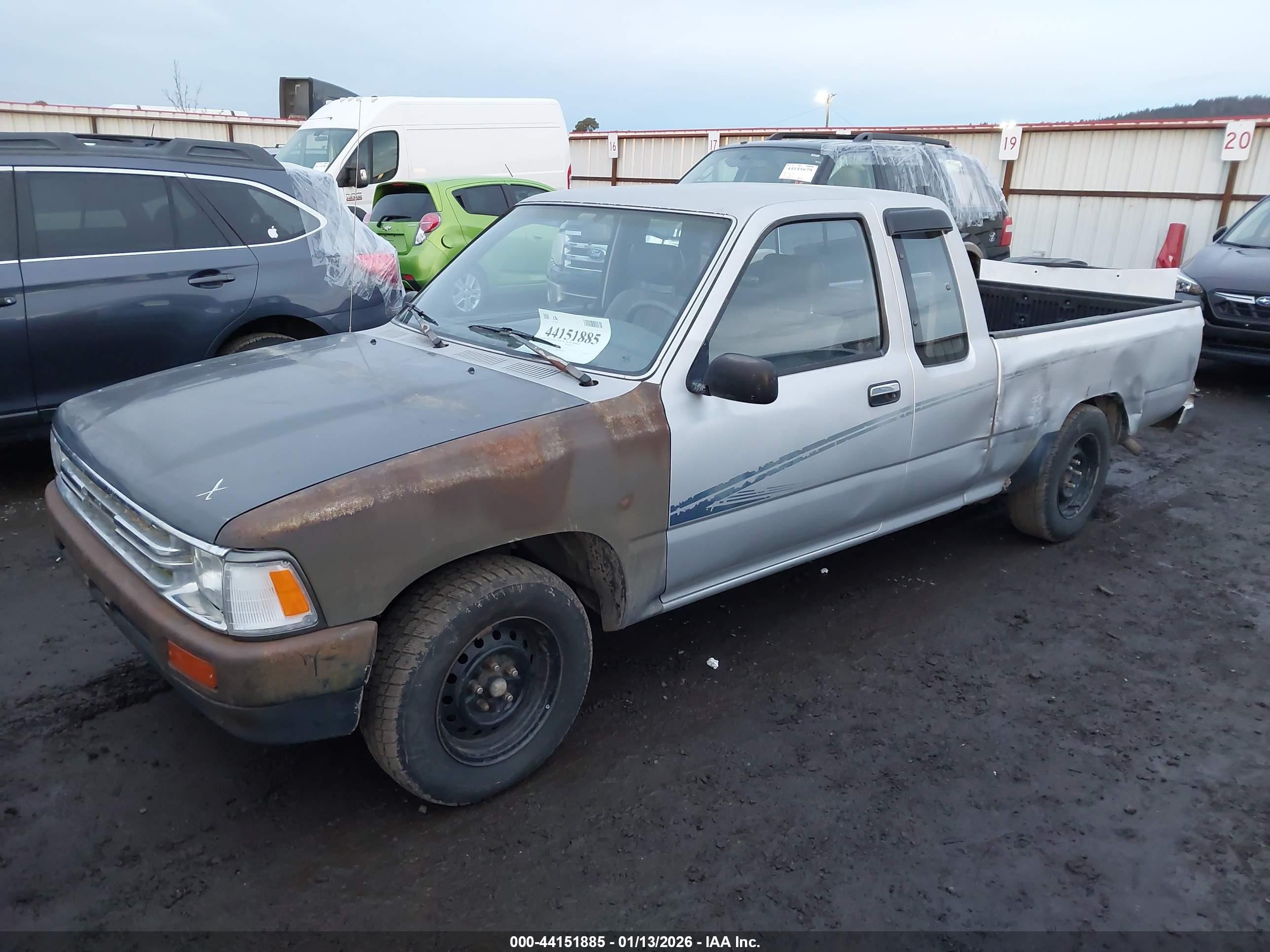 1992 Toyota Pickup 1/2 Ton Ex Lng Whlbse Dlx Gray vin: JT4RN93P2N5065660