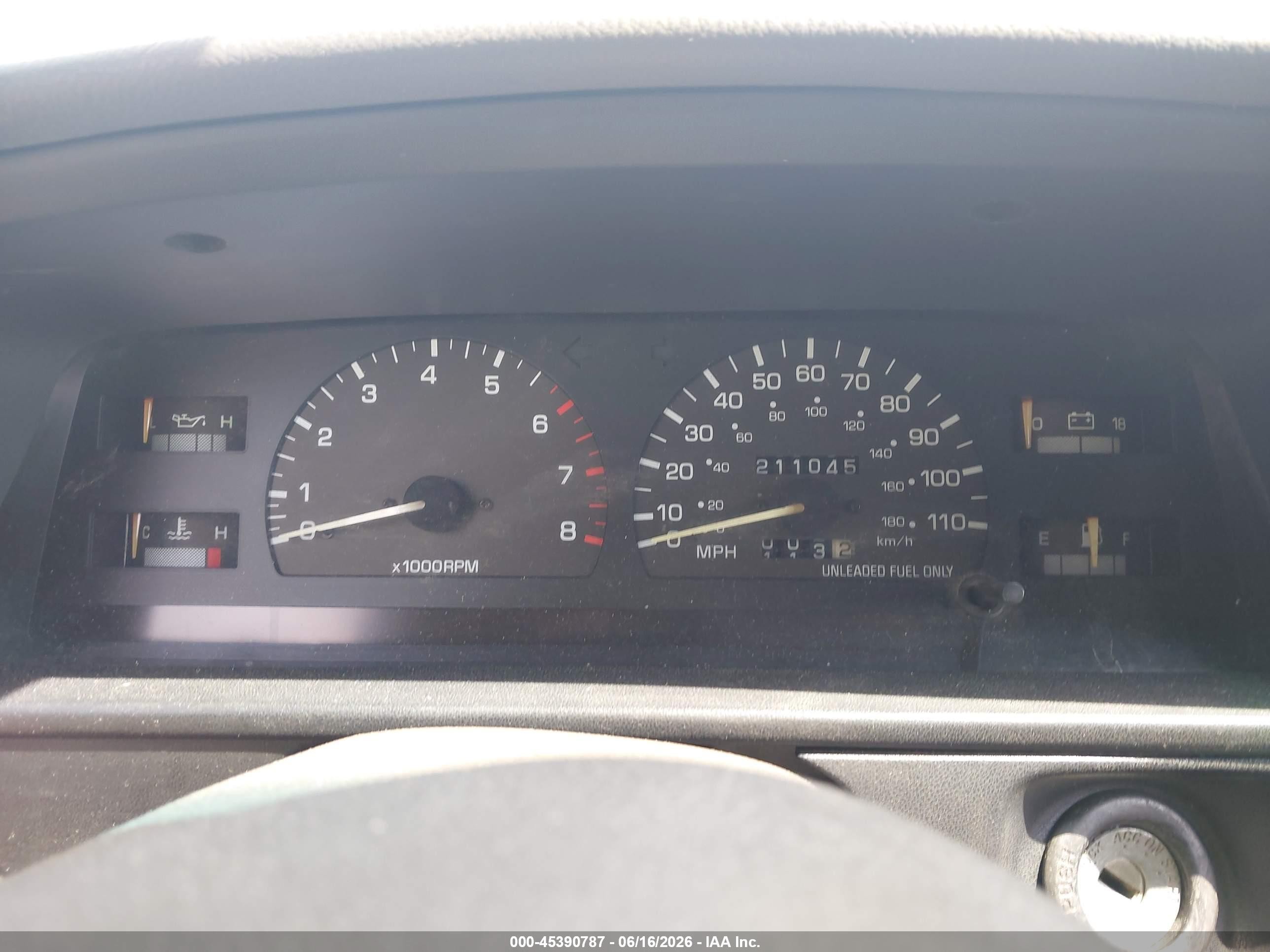 1993 Toyota Pickup 1/2 Ton Ex Long Whlbse Dx Red vin: JT4RN93P2P5083160