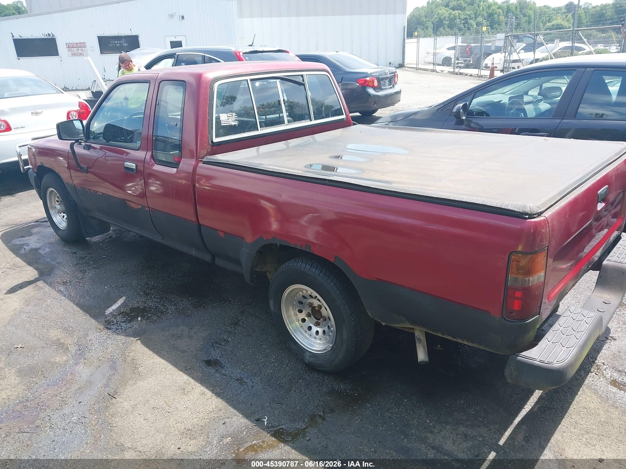 1993 Toyota Pickup 1/2 Ton Ex Long Whlbse Dx Red vin: JT4RN93P2P5083160
