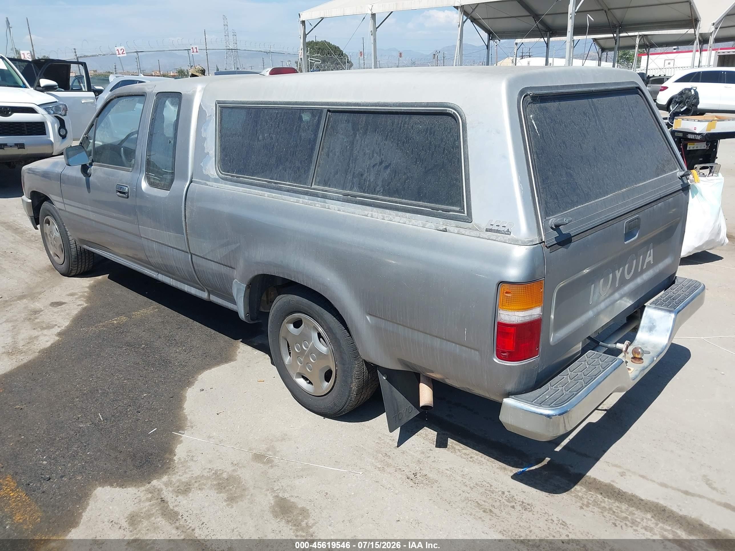 1994 Toyota Pickup 1/2 Ton Ex Lng Whlbase/dx Silver vin: JT4RN93P2R5101269