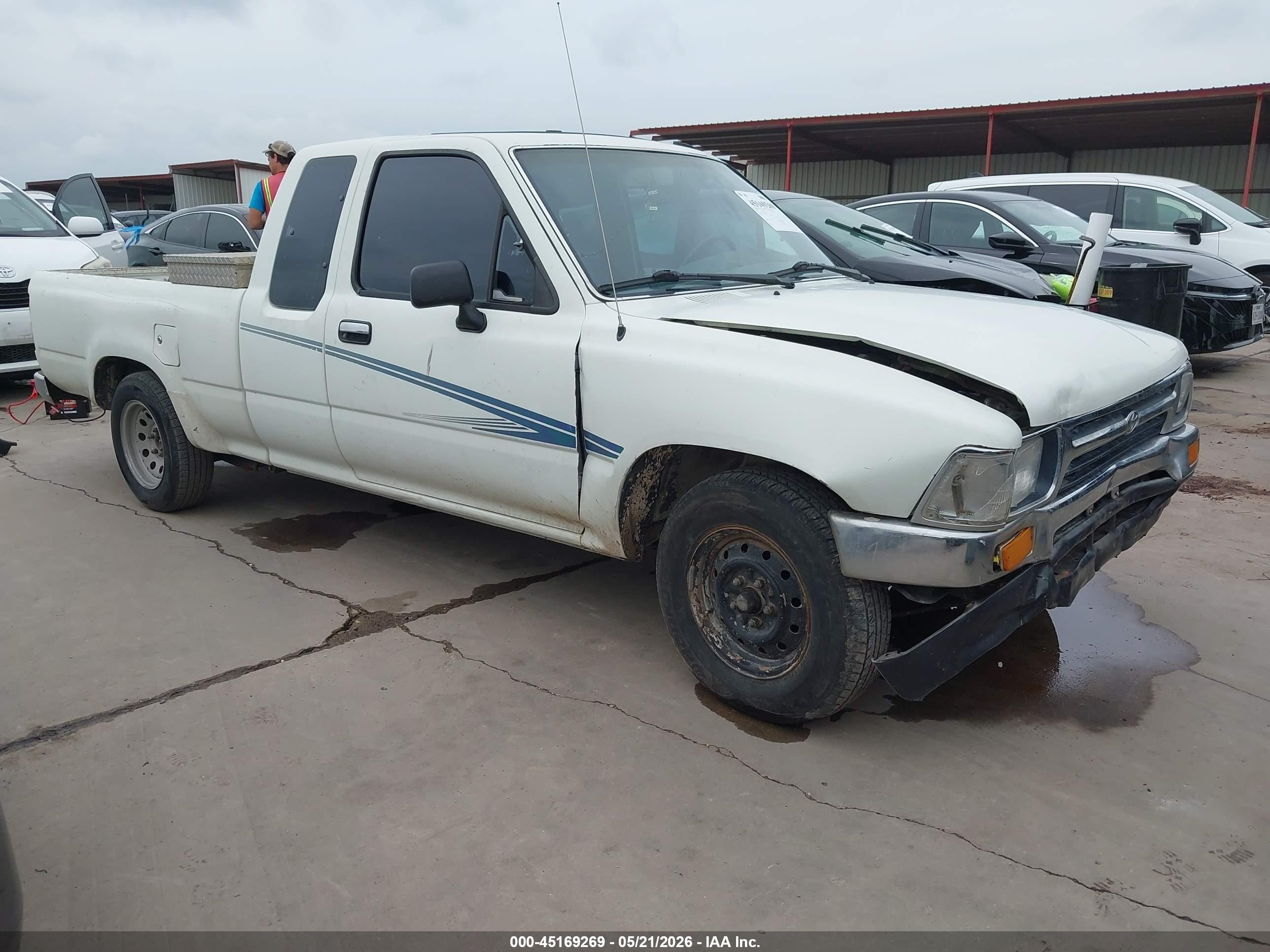 1992 Toyota Pickup 1/2 Ton Ex Lng Whlbse Dlx White vin: JT4RN93P4N5065014