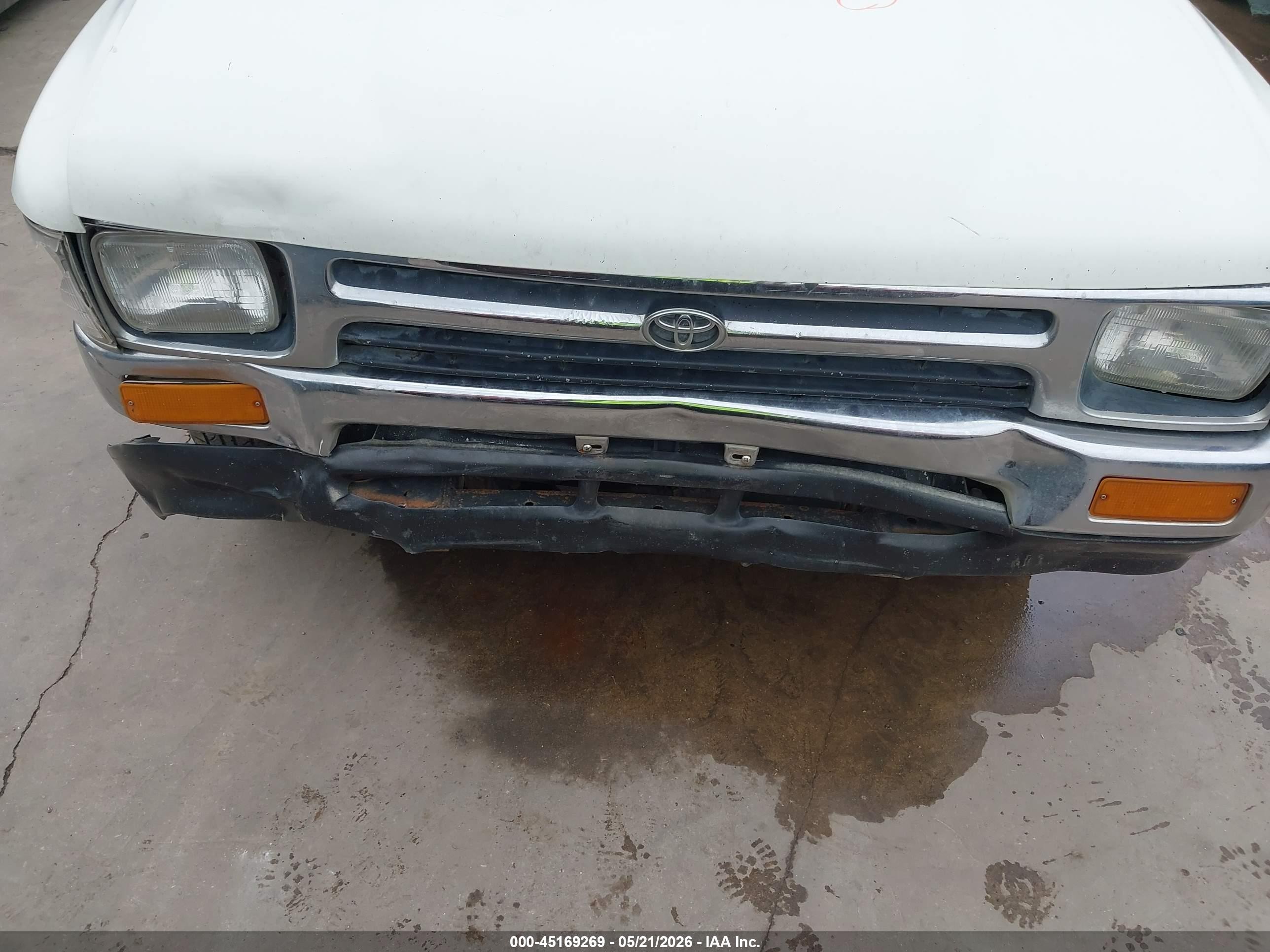 1992 Toyota Pickup 1/2 Ton Ex Lng Whlbse Dlx White vin: JT4RN93P4N5065014