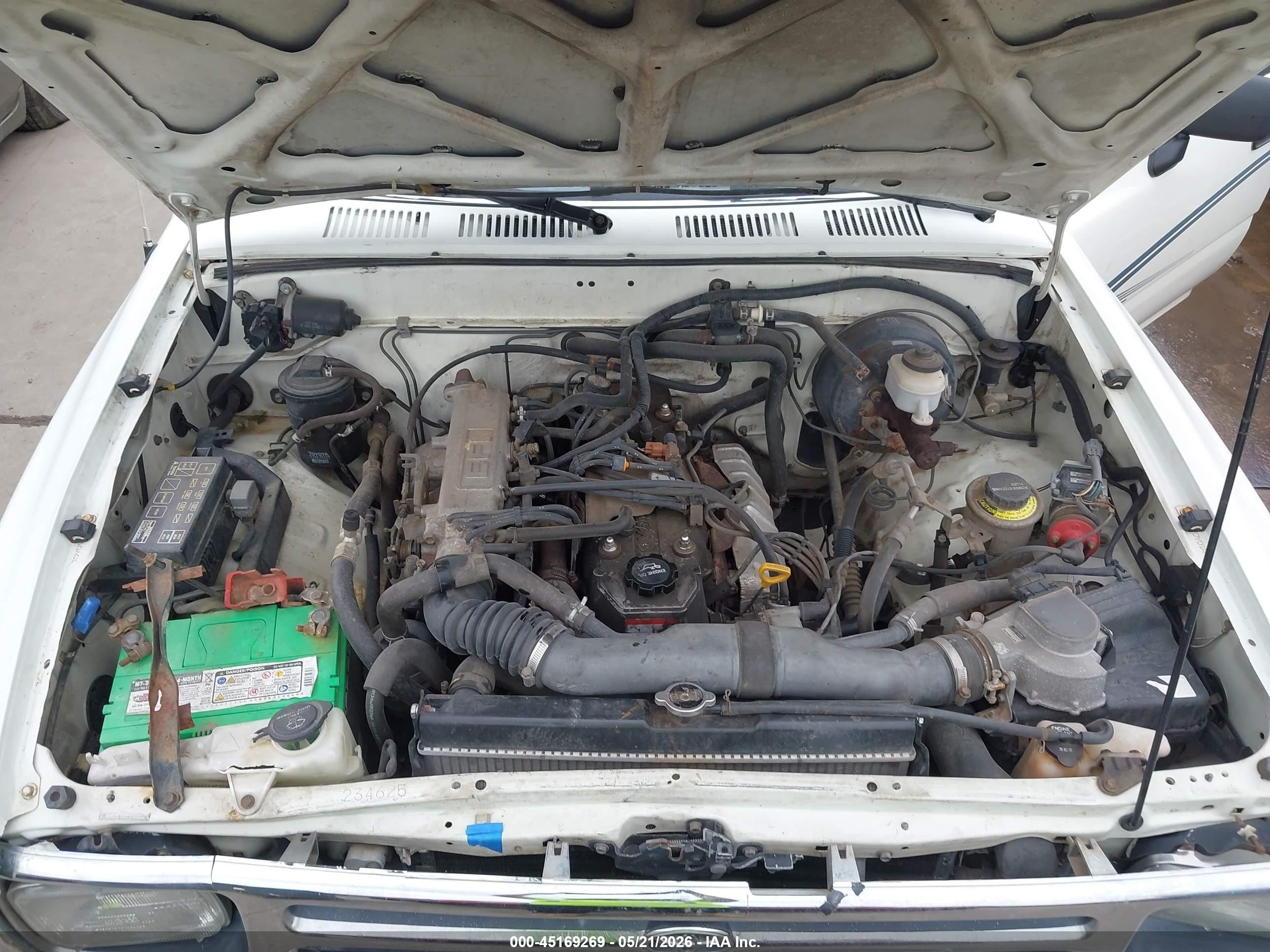 1992 Toyota Pickup 1/2 Ton Ex Lng Whlbse Dlx White vin: JT4RN93P4N5065014