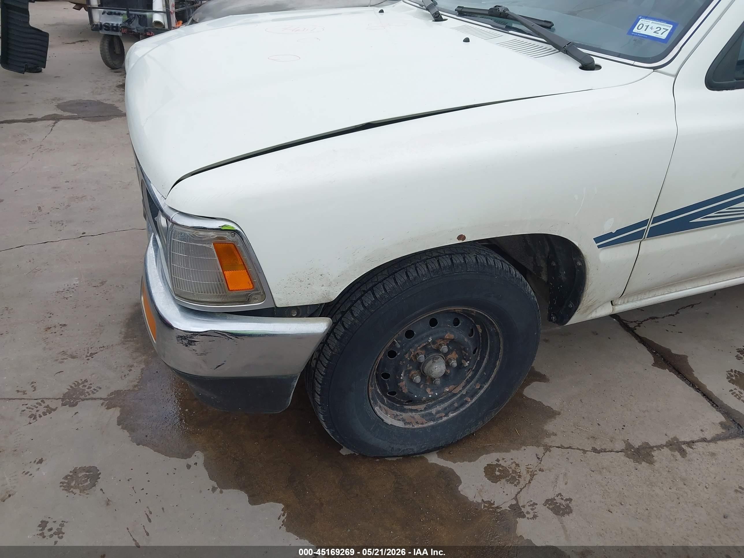 1992 Toyota Pickup 1/2 Ton Ex Lng Whlbse Dlx White vin: JT4RN93P4N5065014