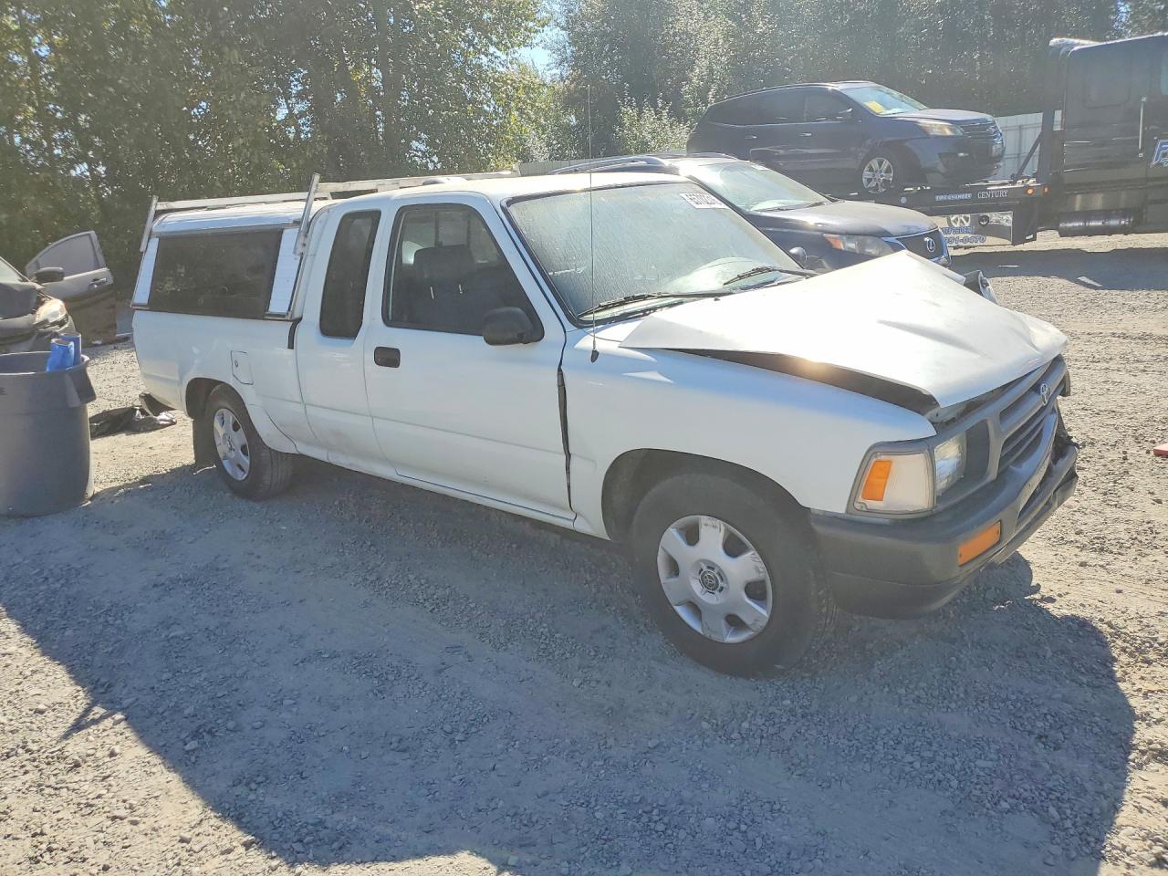 1994 Toyota Pickup Dx White vin: JT4RN93P4R5090792