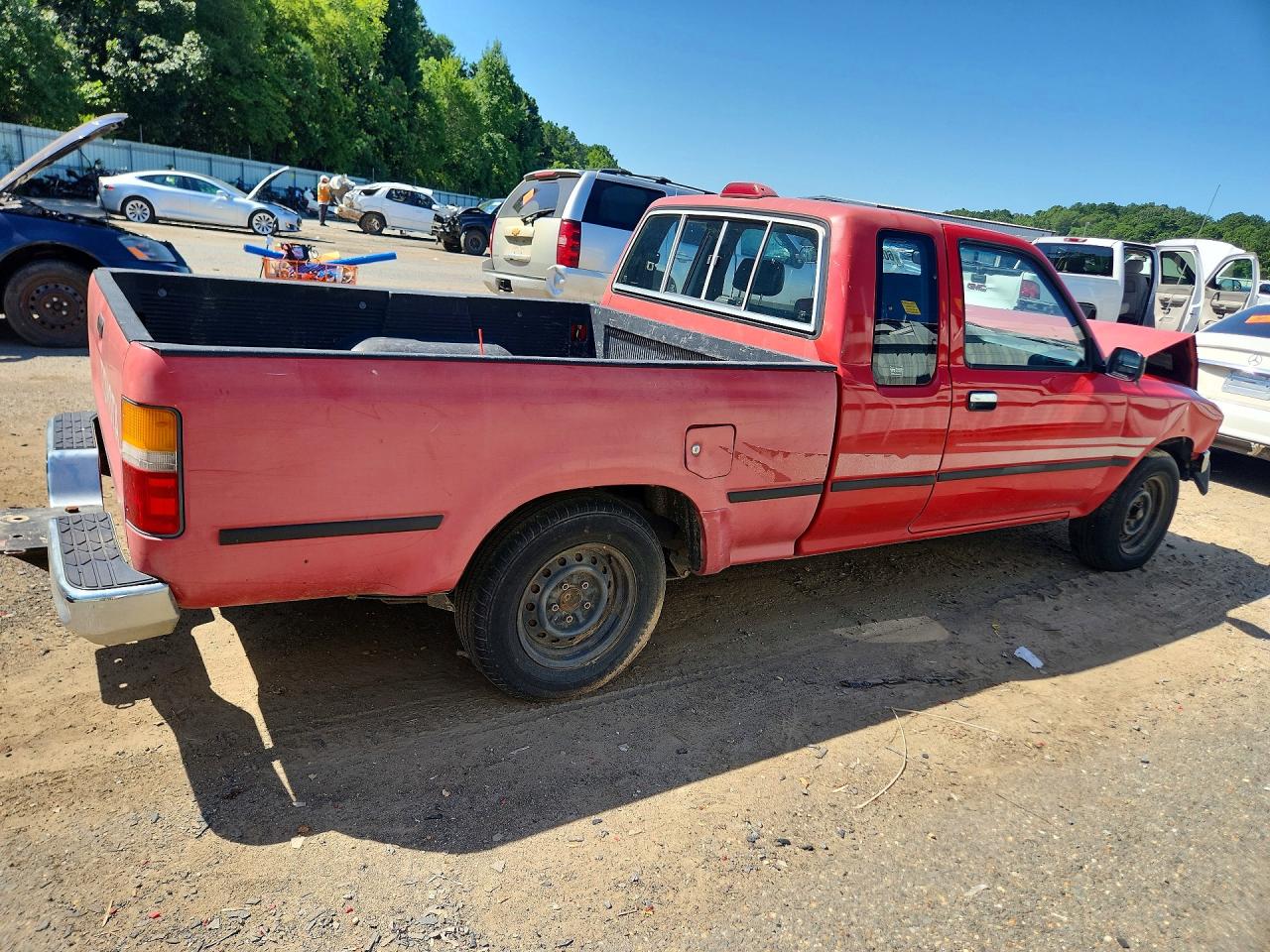 1995 Toyota Pickup Dx Red vin: JT4RN93P4S5113140