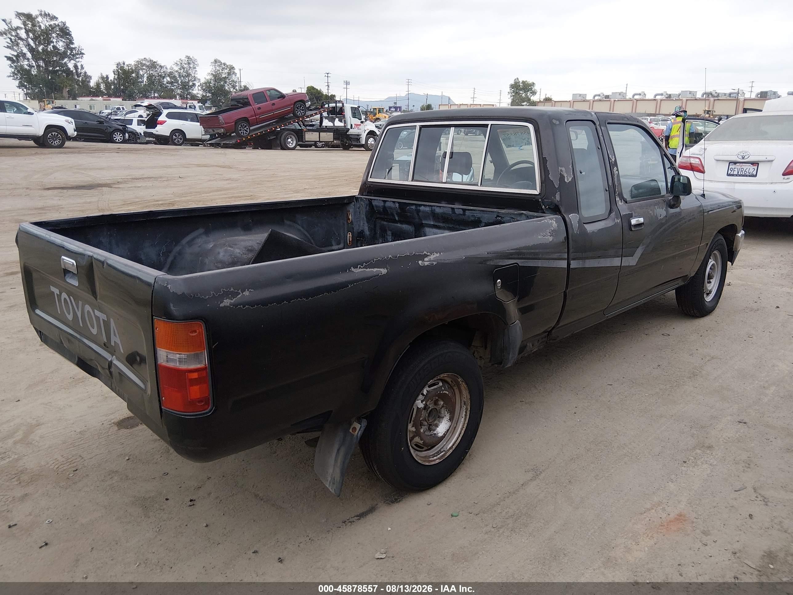 1989 Toyota Pickup 1/2 Ton Ex Lng Whlbse Dlx Черный vin: JT4RN93P5K5008977
