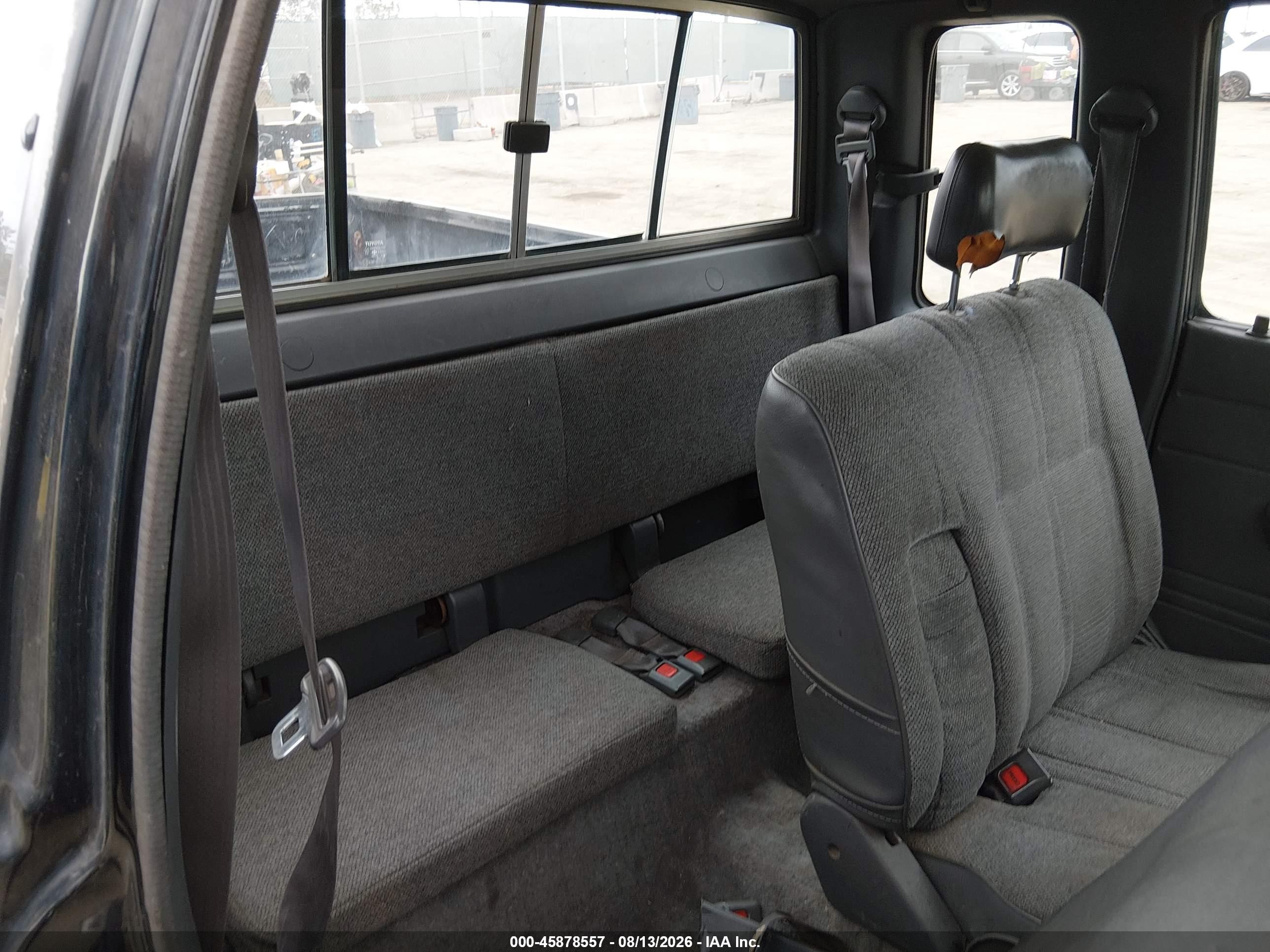 1989 Toyota Pickup 1/2 Ton Ex Lng Whlbse Dlx Черный vin: JT4RN93P5K5008977