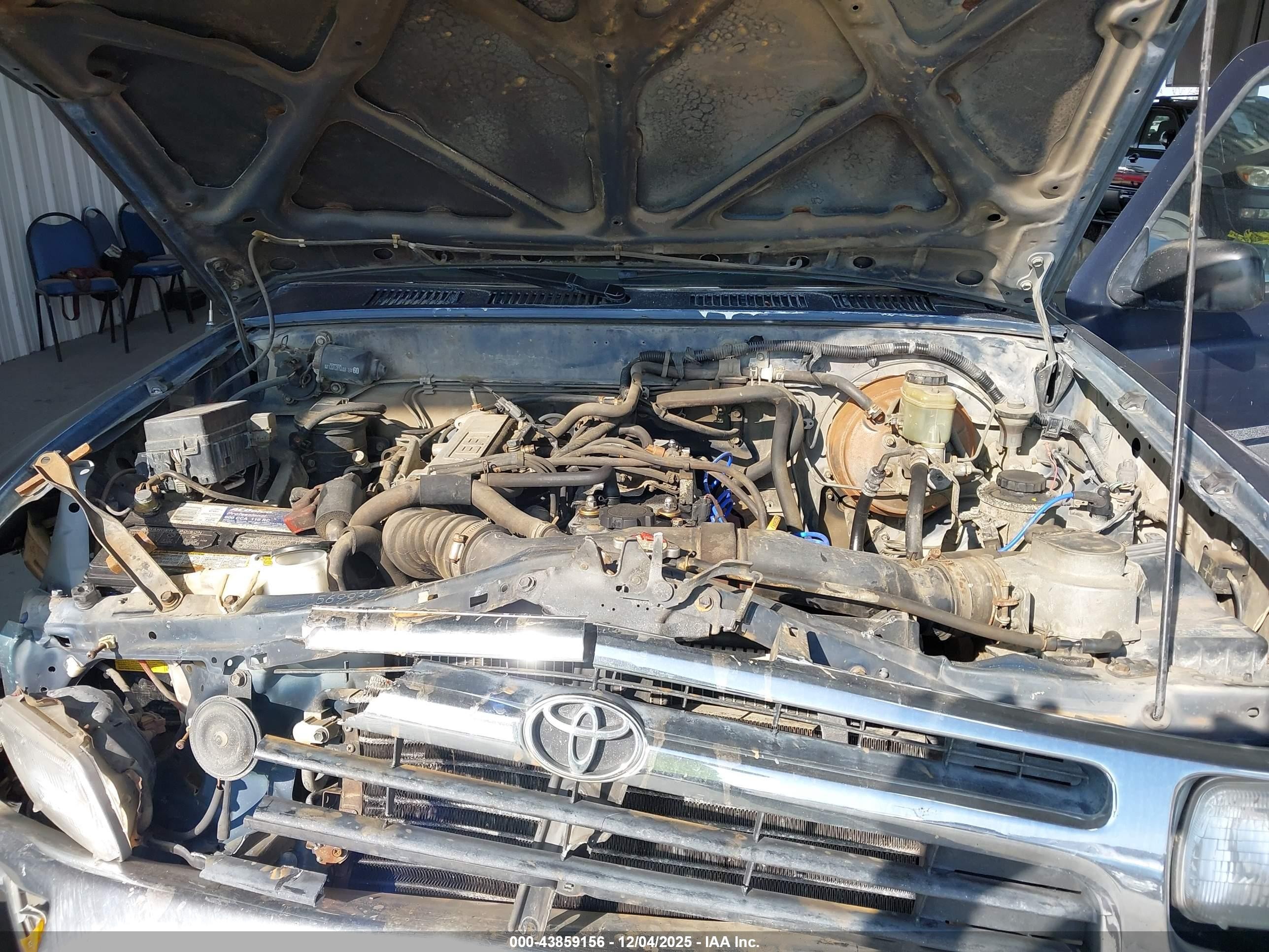 1995 Toyota Pickup 1/2 Ton Ex Lng Whlbase/dx Blue vin: JT4RN93P5S5115611