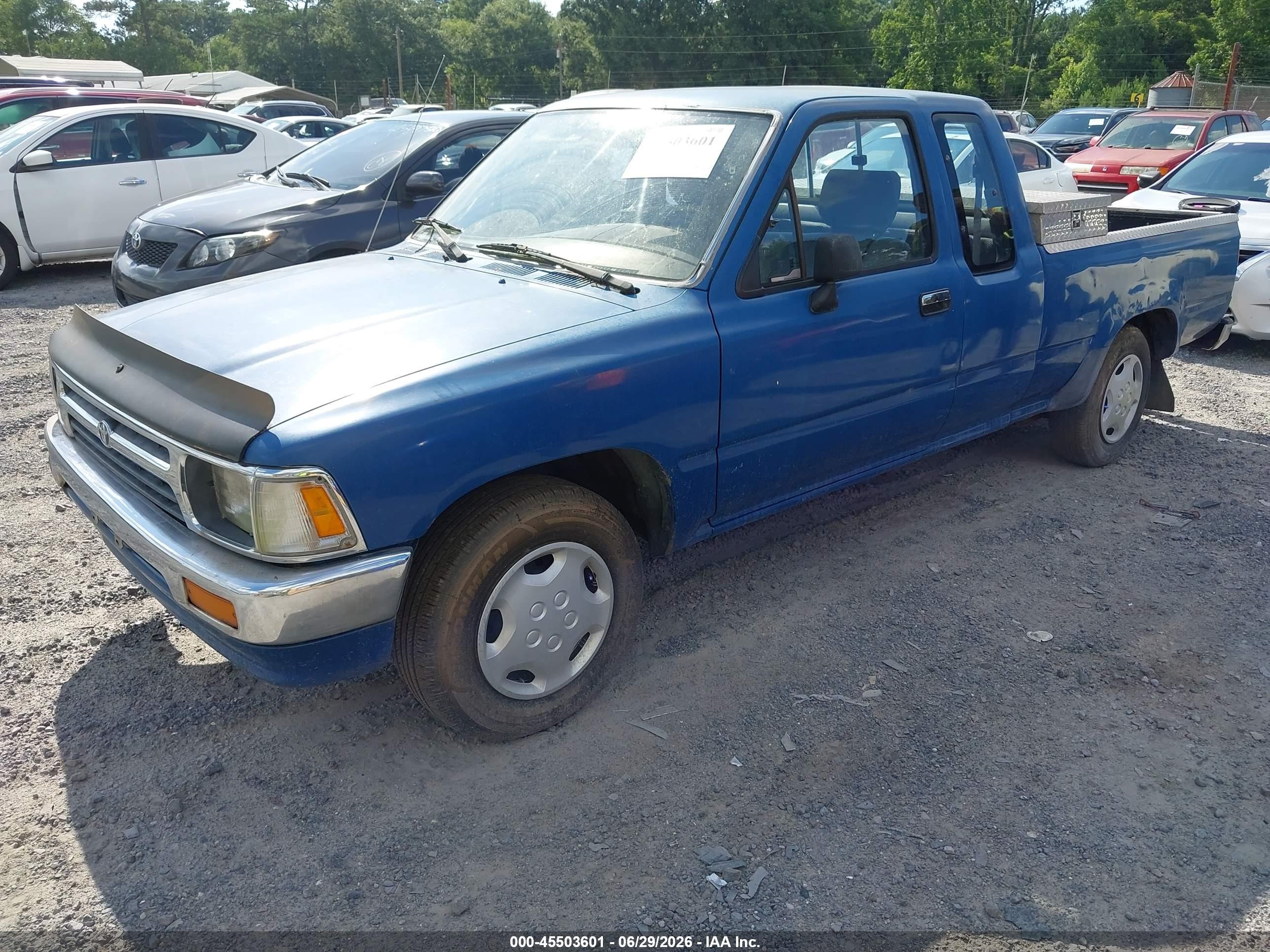 1992 Toyota Pickup 1/2 Ton Ex Lng Whlbse Dlx Blue vin: JT4RN93P6N5061045