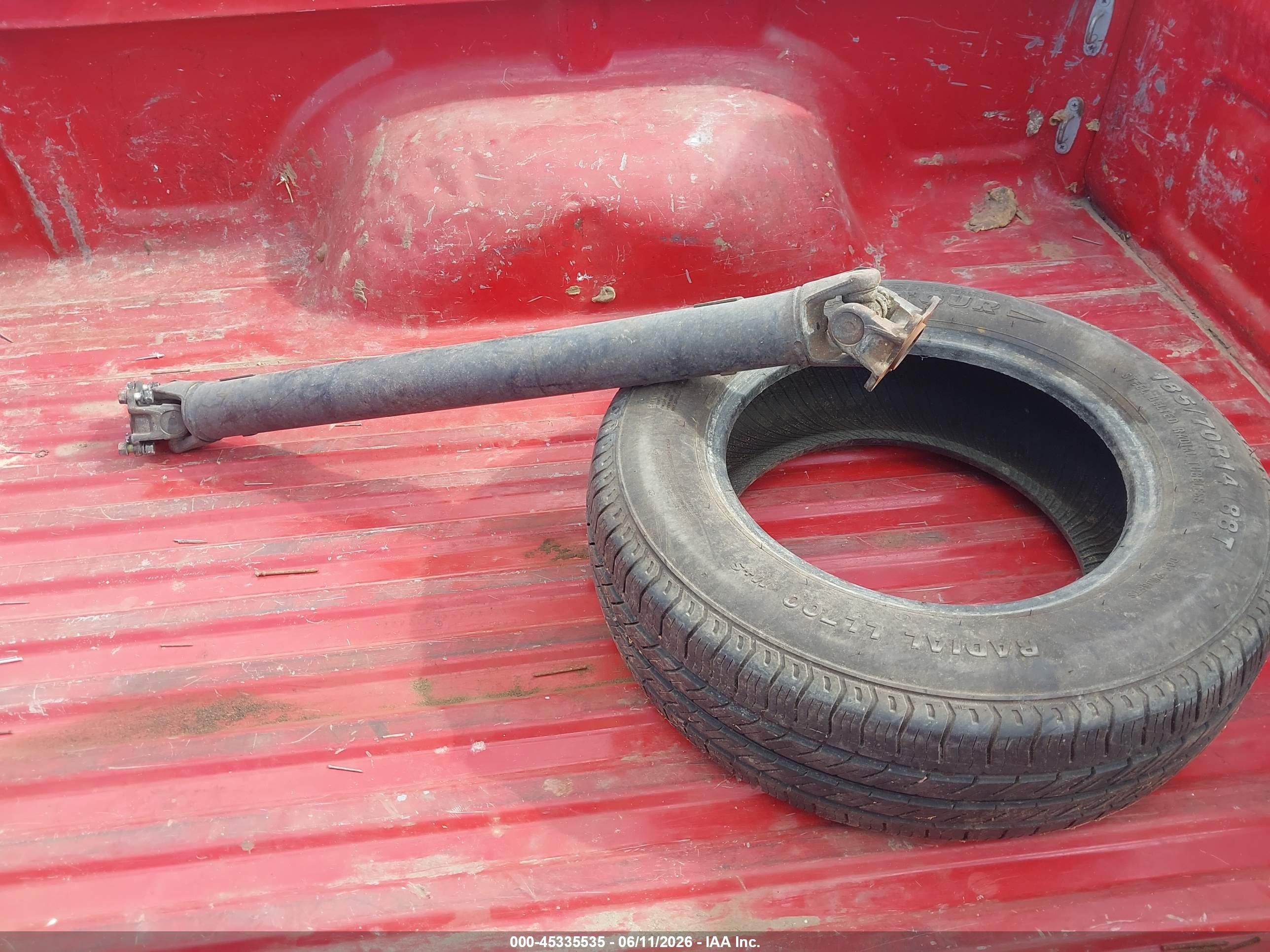 1989 Toyota Pickup 1/2 Ton Ex Lng Whlbse Dlx Red vin: JT4RN93P8K0009845