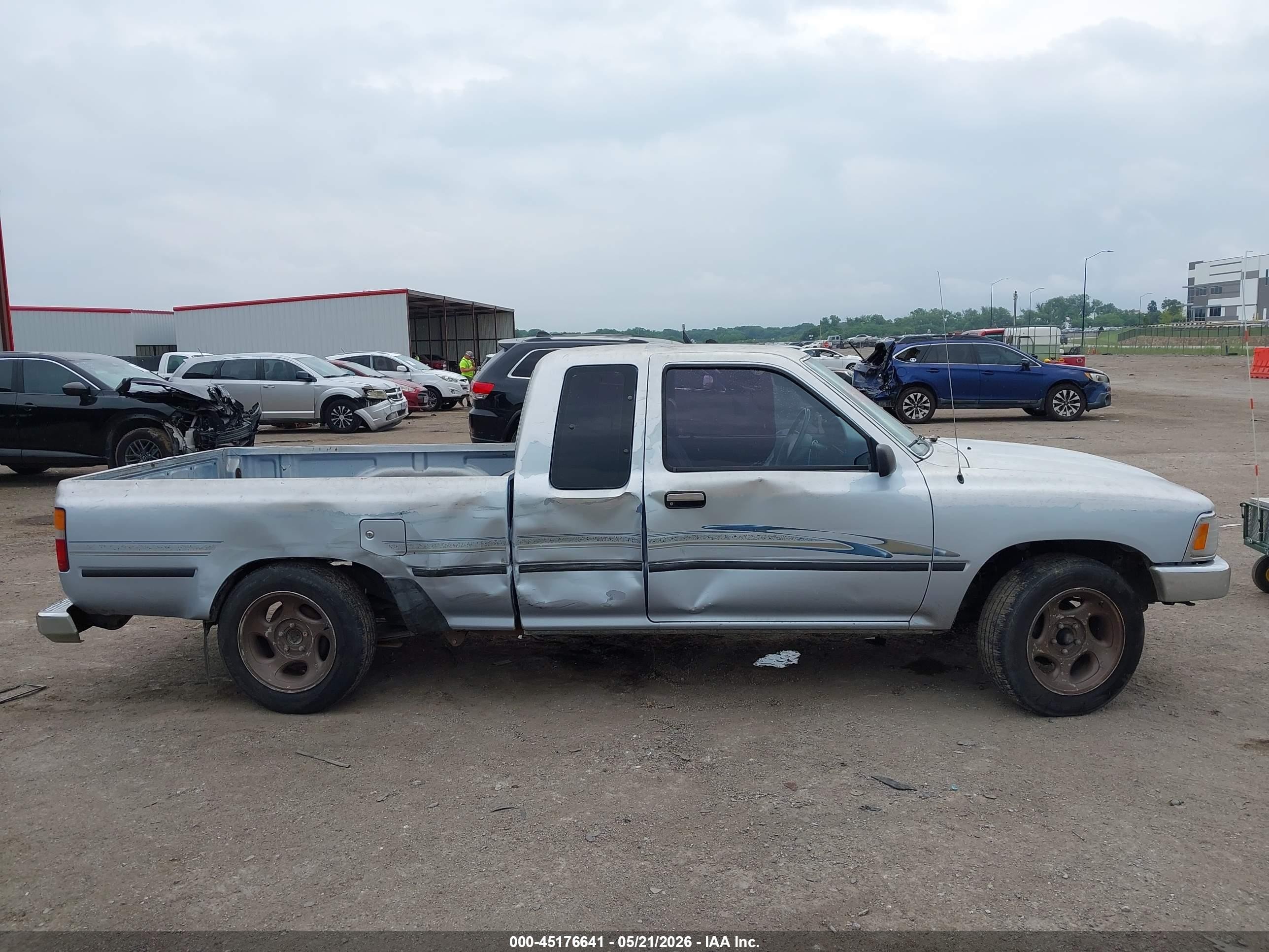 1991 Toyota Pickup 1/2 Ton Ex Lng Whlbse Dlx Light Blue vin: JT4RN93P8M5040857