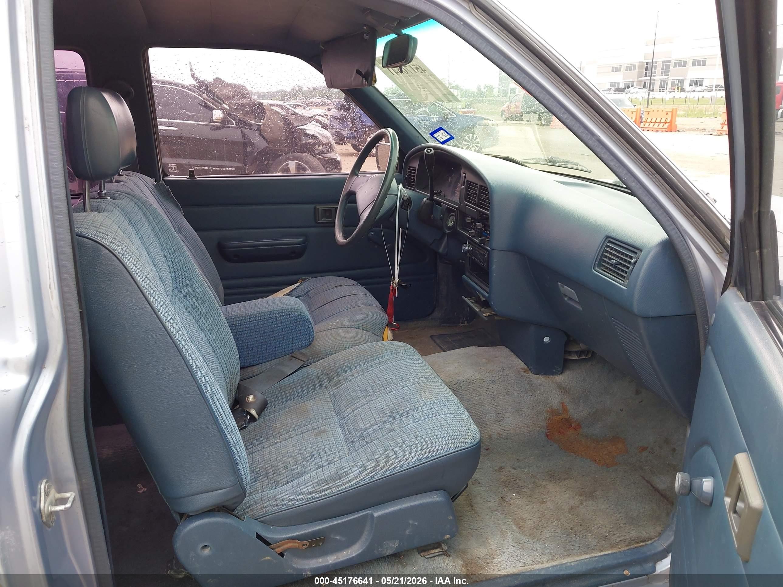 1991 Toyota Pickup 1/2 Ton Ex Lng Whlbse Dlx Light Blue vin: JT4RN93P8M5040857