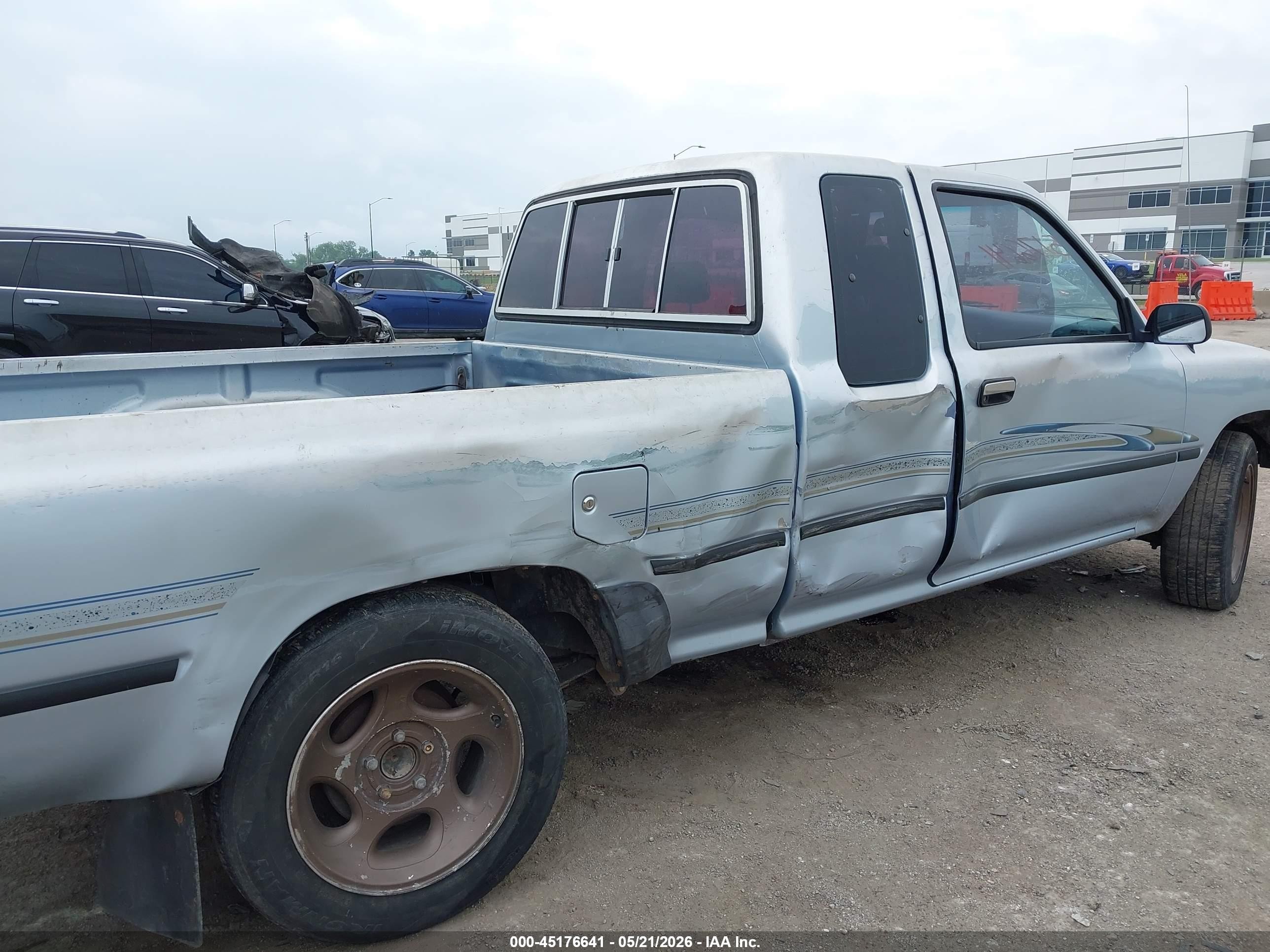 1991 Toyota Pickup 1/2 Ton Ex Lng Whlbse Dlx Light Blue vin: JT4RN93P8M5040857