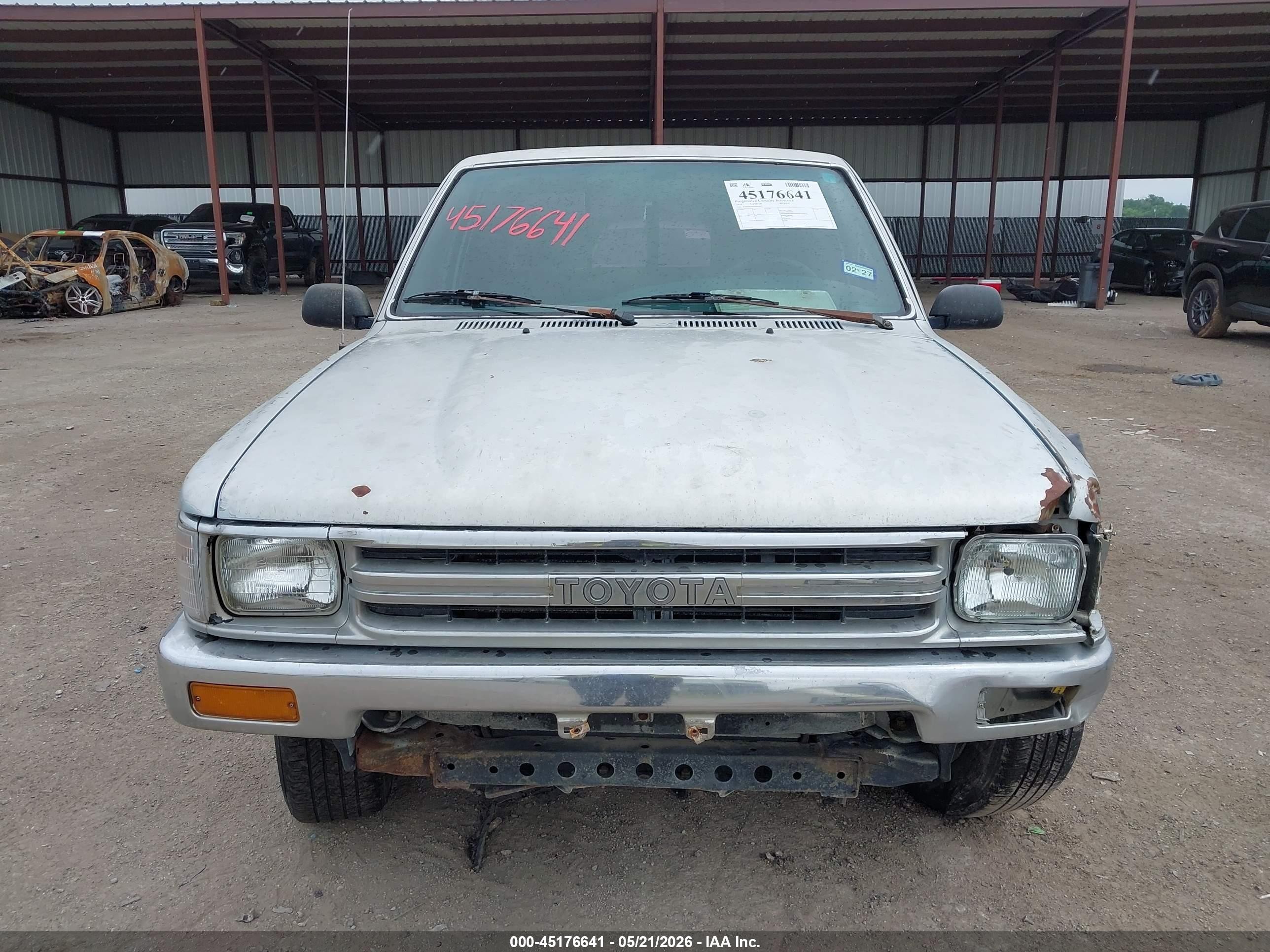 1991 Toyota Pickup 1/2 Ton Ex Lng Whlbse Dlx Light Blue vin: JT4RN93P8M5040857